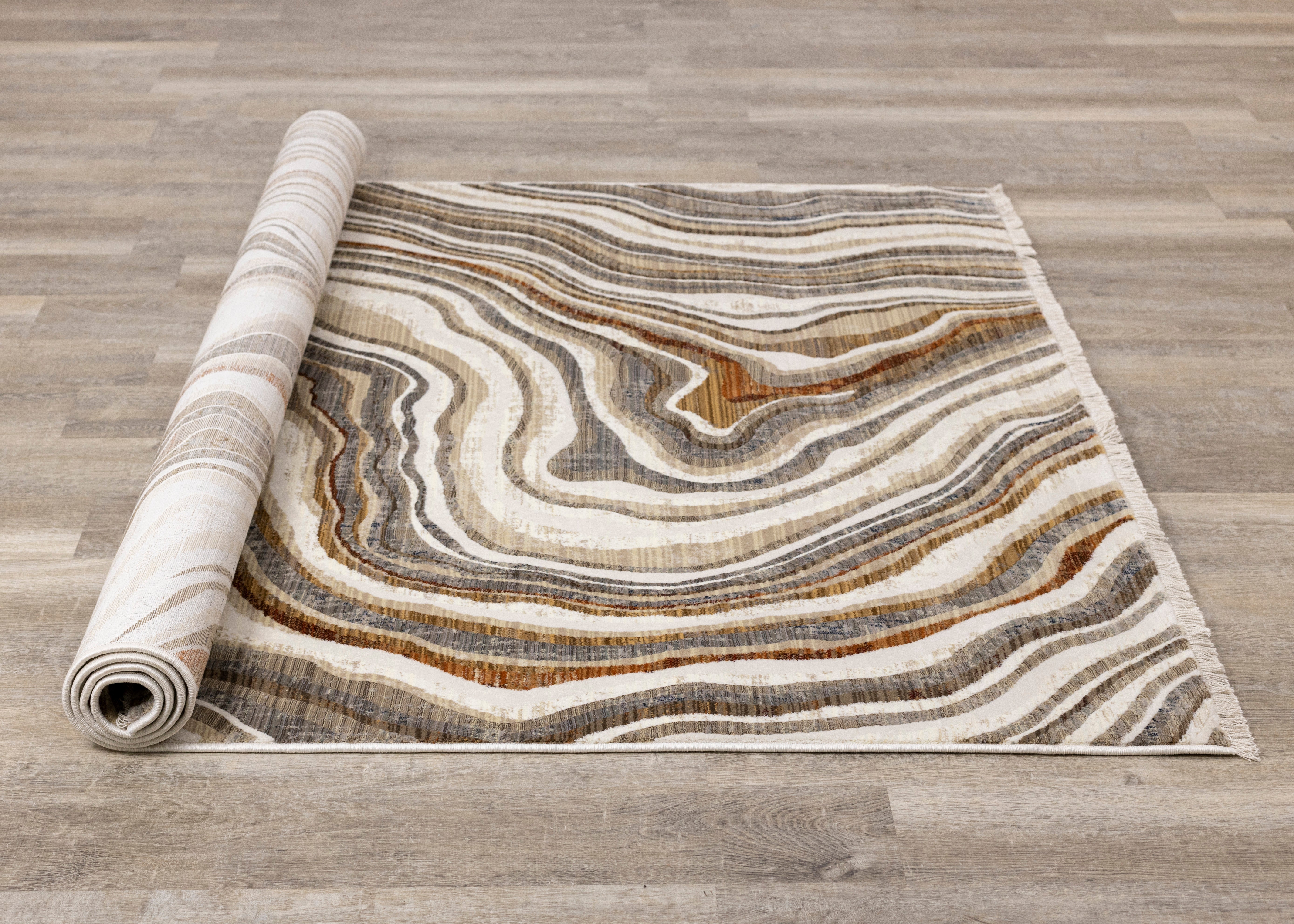 Samira Curvy Waves Rug