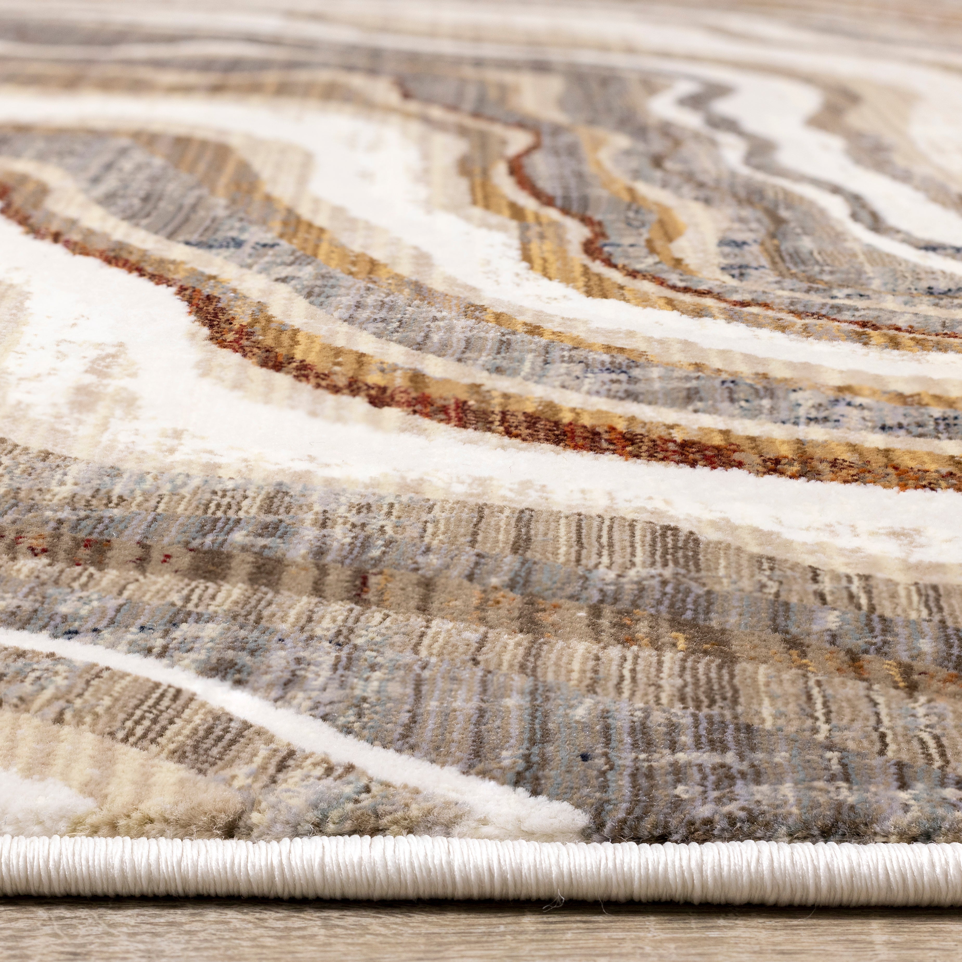 Samira Curvy Waves Rug