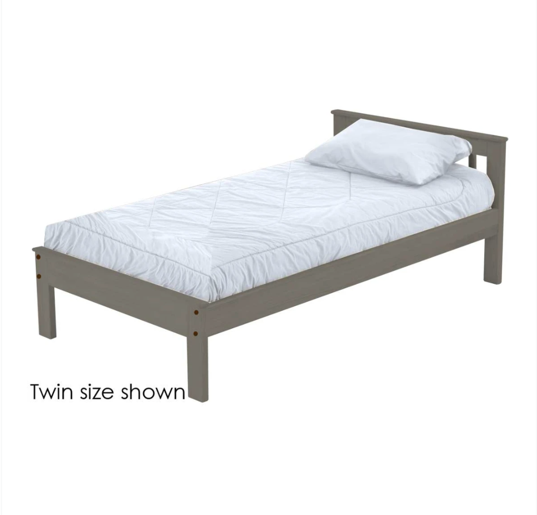 Mission Bed, Full, 29" Headboard, 17" Footboard By Crate Designs. 4897.