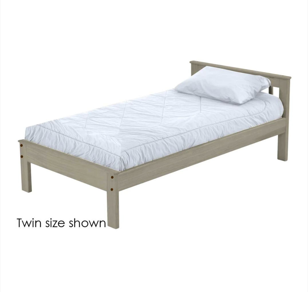 Mission Bed, Full, 29" Headboard, 17" Footboard By Crate Designs. 4897.