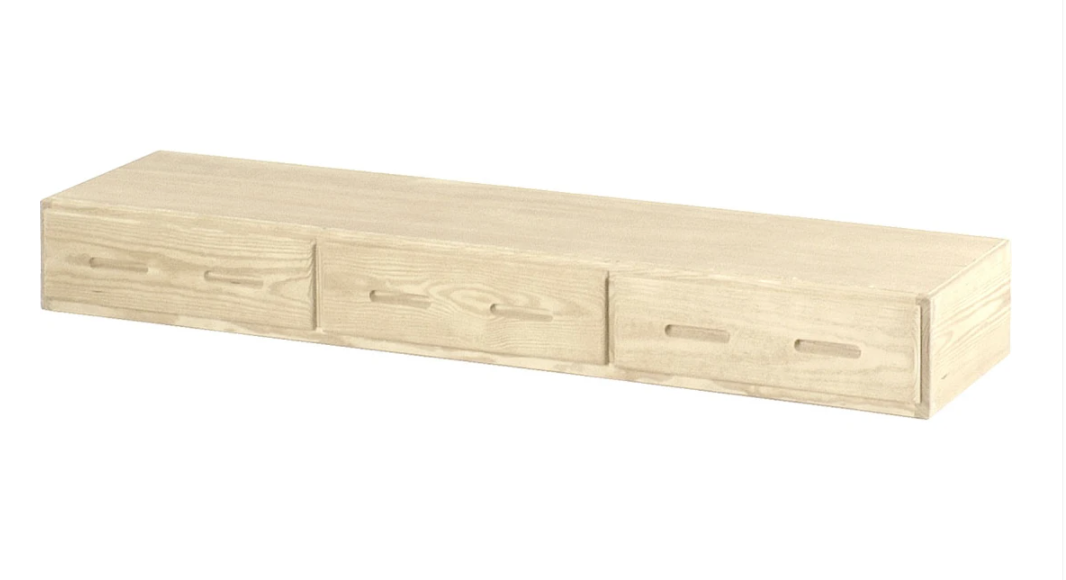 3 Drawer Unit with Attachment By Crate Designs. 4019A, 4919A