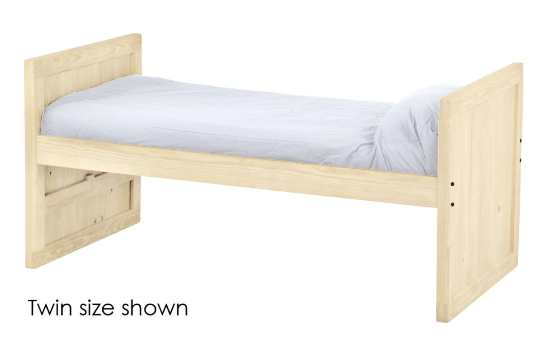 Captain's Day Bed, Queen, 39" Headboard and Footboard By Crate Designs. 4512