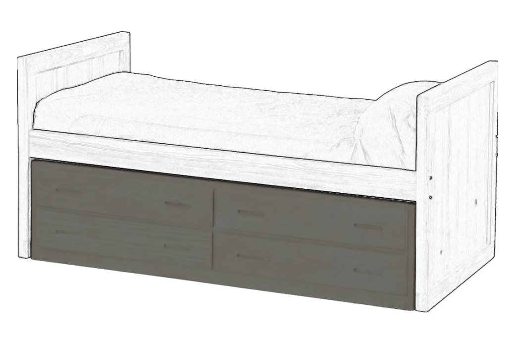4 Drawer Unit By Crate Designs. 4013, 4913.
