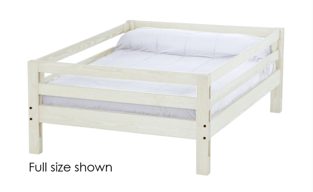 Ladder End Upper Bunk Bed, Queen, By Crate Designs. 4108