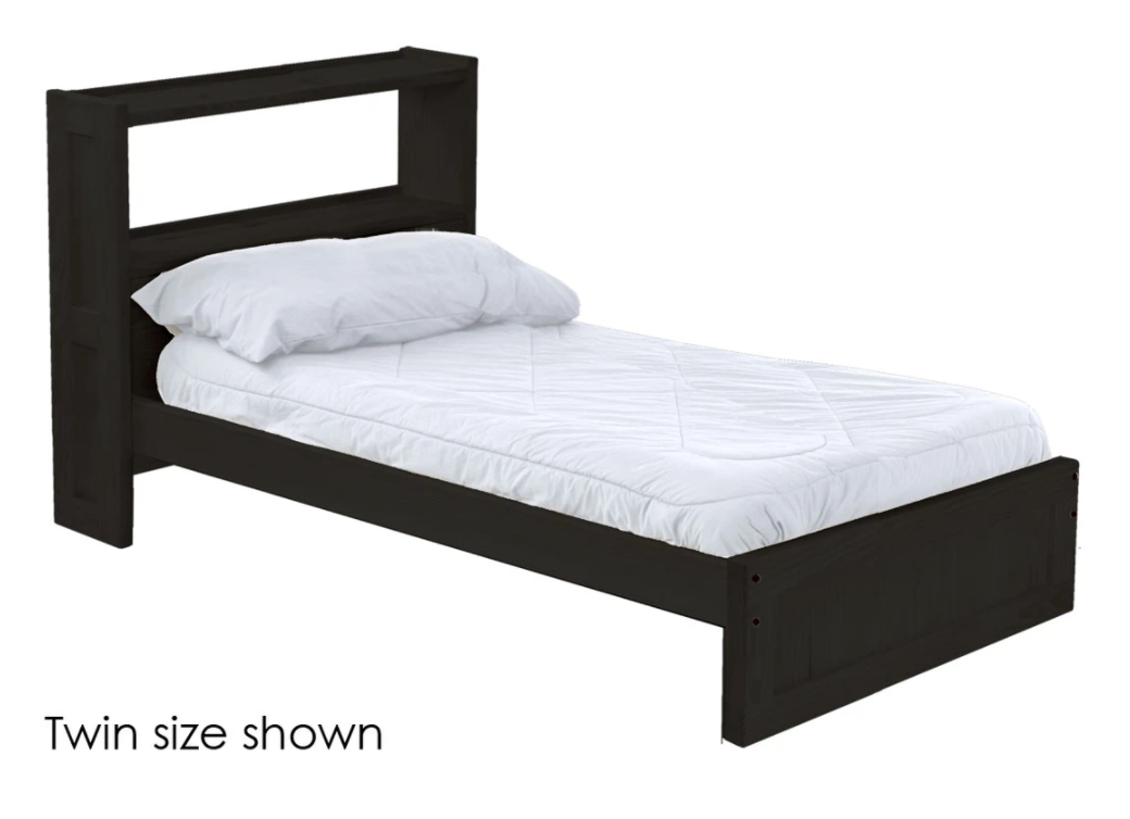 Bookcase Bed, King, By Crate Designs. 4636