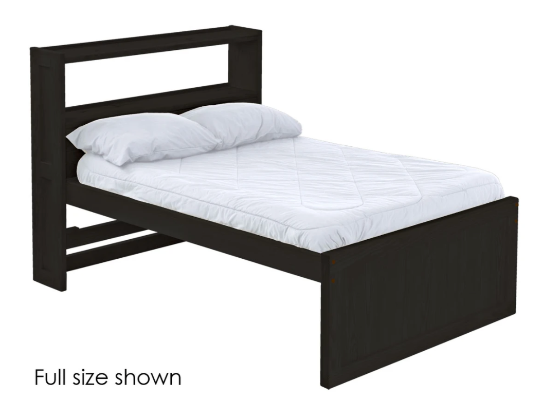 Captain's Bookcase Bed, Full, By Crate Designs. 4455