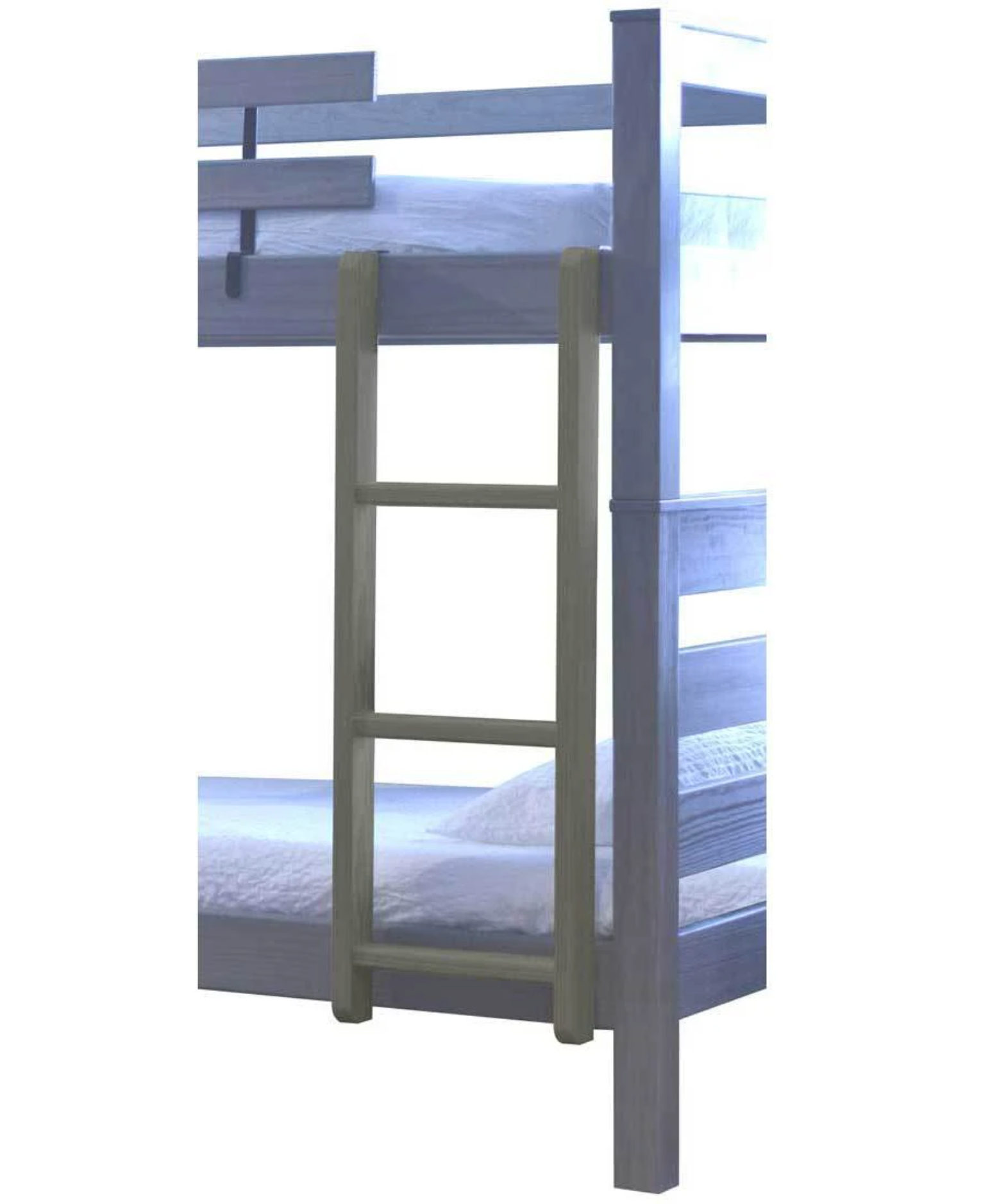 Ladder for Bunk Bed, Twin, Full and Queen, By Crate Designs. 4719, 4720