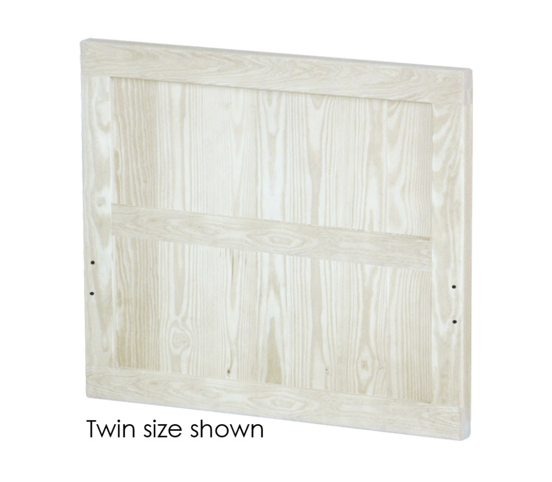 Panel Style Headboard, King, By Crate Designs. 4616