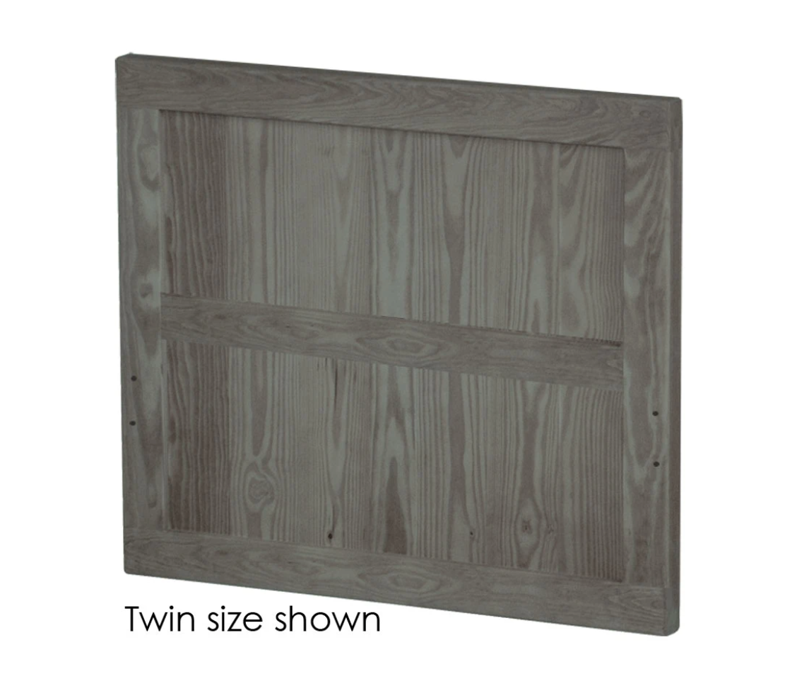 Panel Style Headboard, King, By Crate Designs. 4616