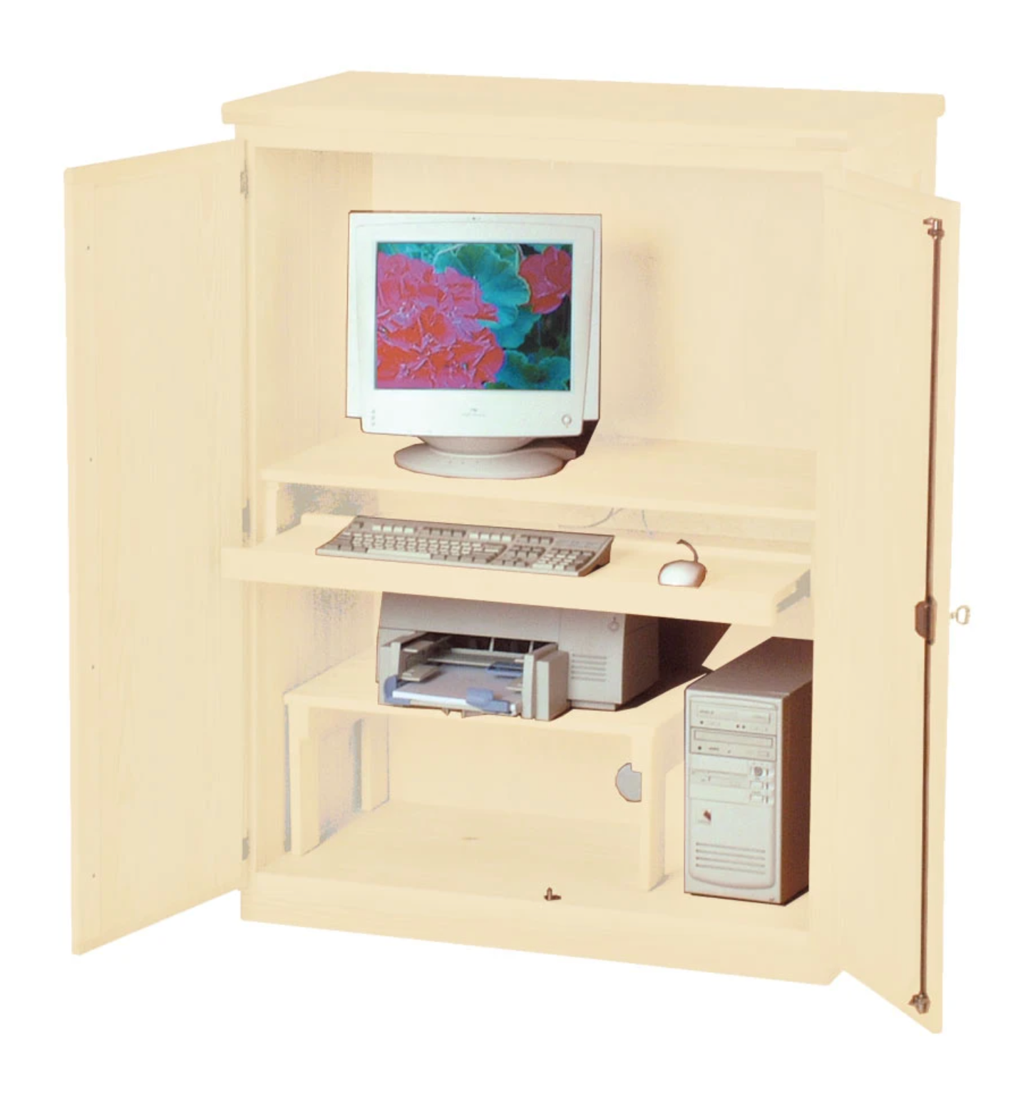 Armoire, Computer, By Crate Designs. 7116C