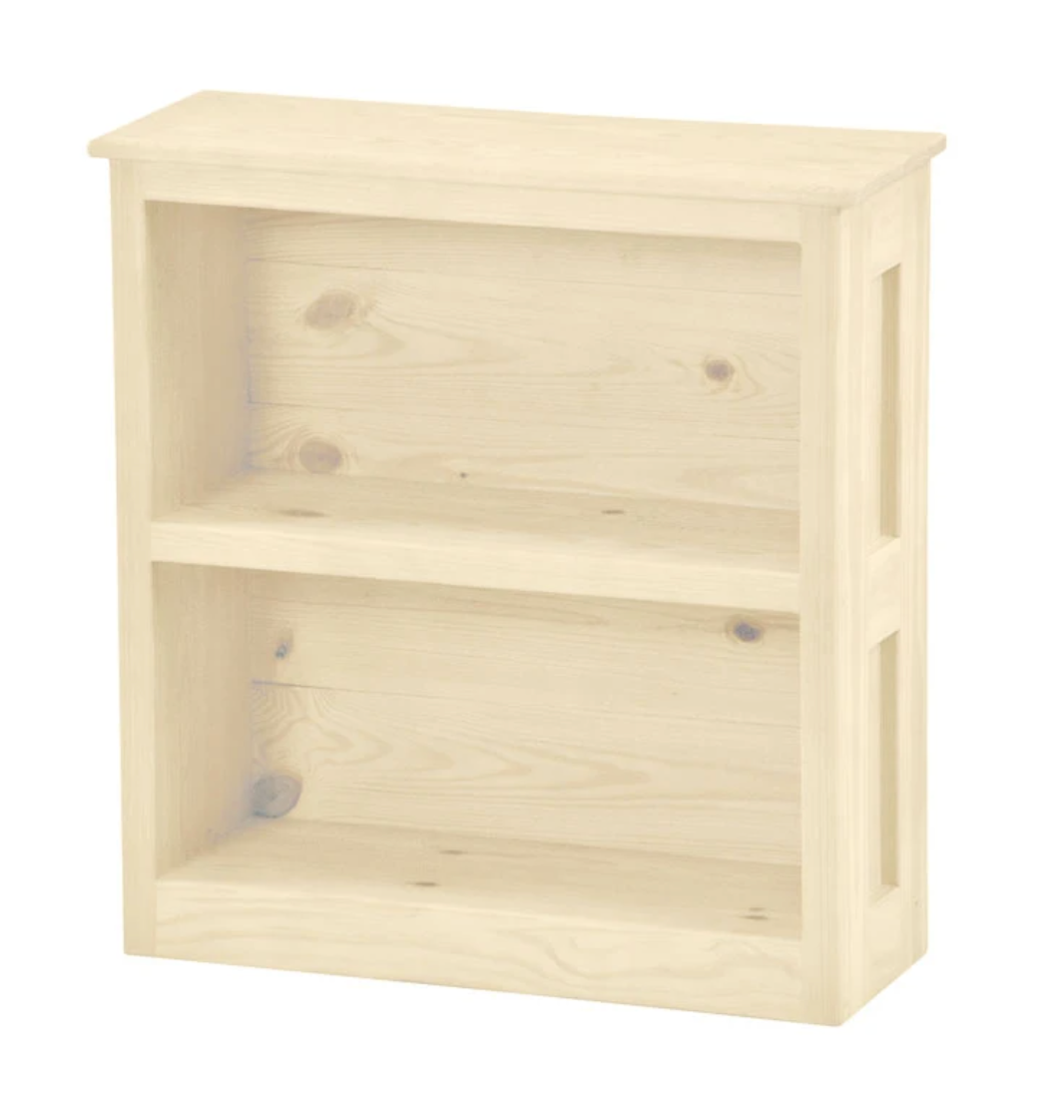 Bookcase, 30" Wide, By Crate Designs. 8014, 8017, 8015