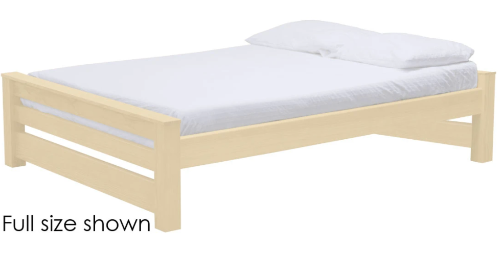TimberFrame Low Profile Bed, Full, By Crate Designs. 44988