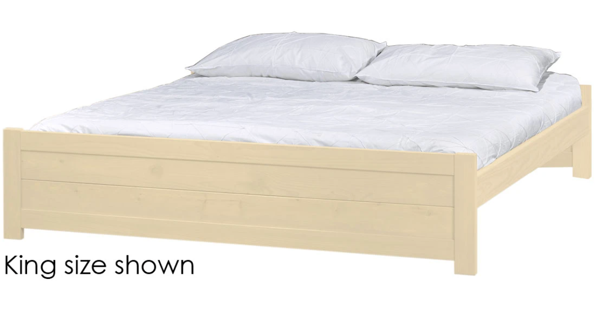 WildRoots Bed, King, 19" Headboard and Footboard, By Crate Designs. 46899