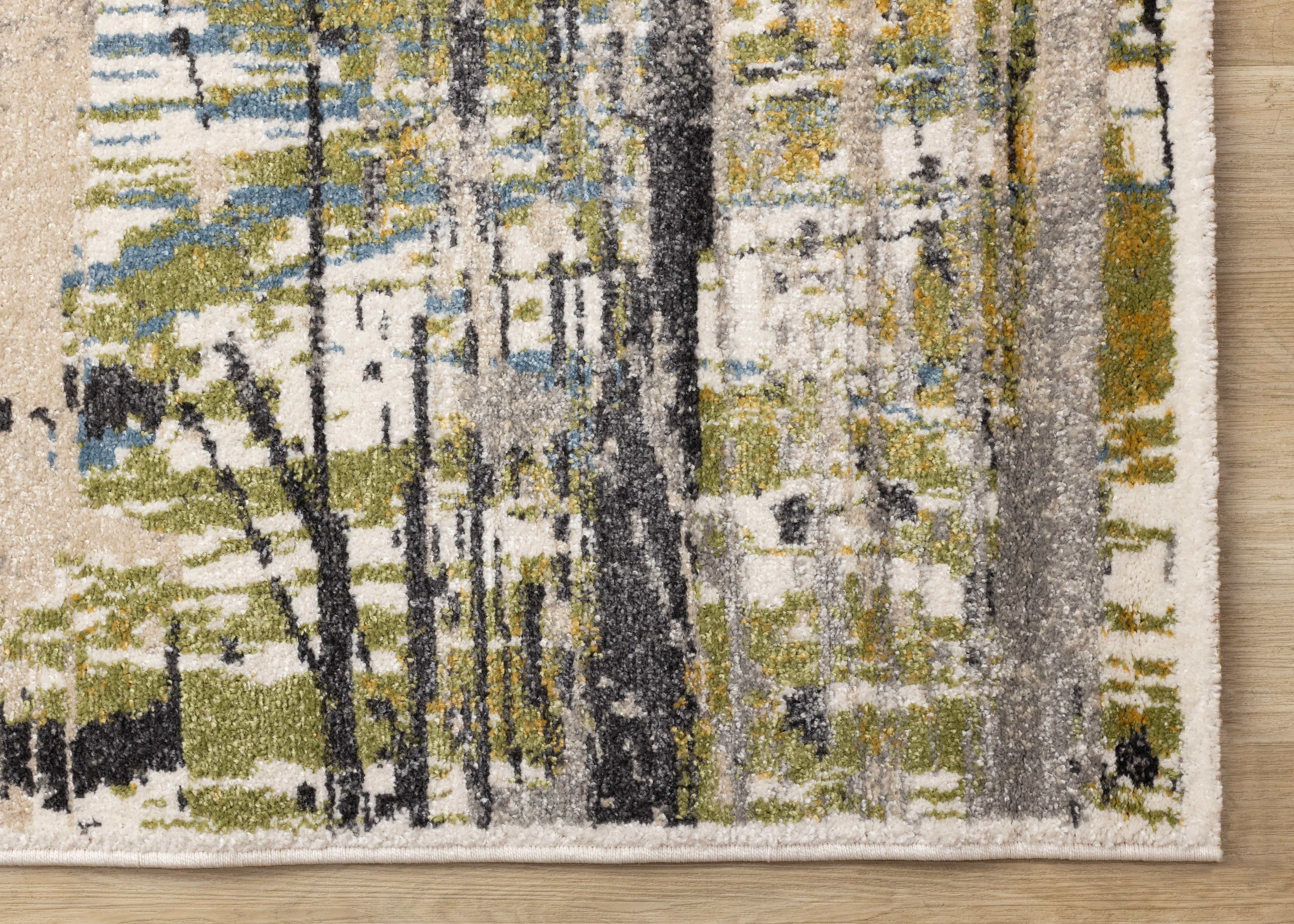 Swift Blue Yellow Green Grey Paint Splatter