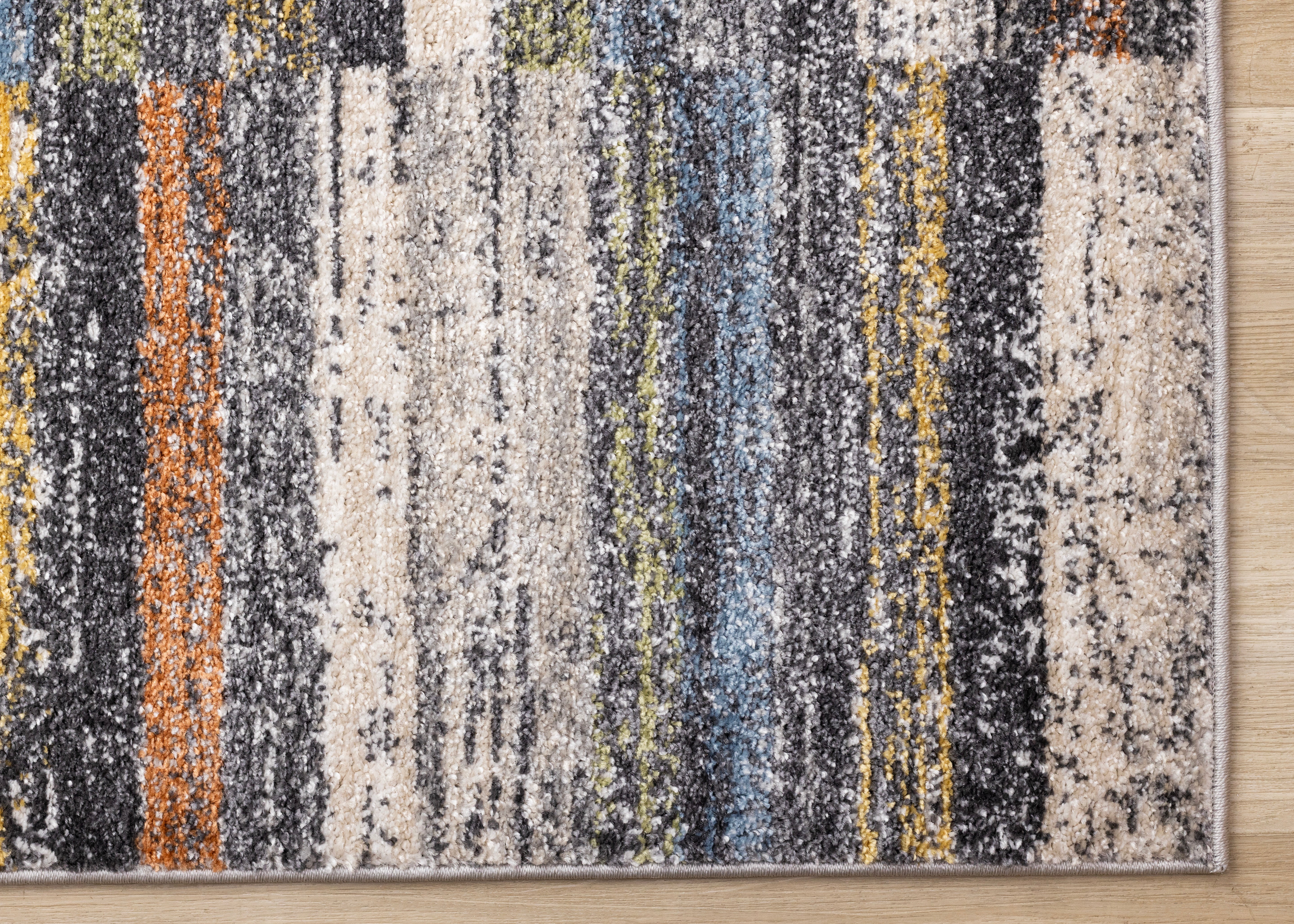 Swift Multi Distressed Columns Rug