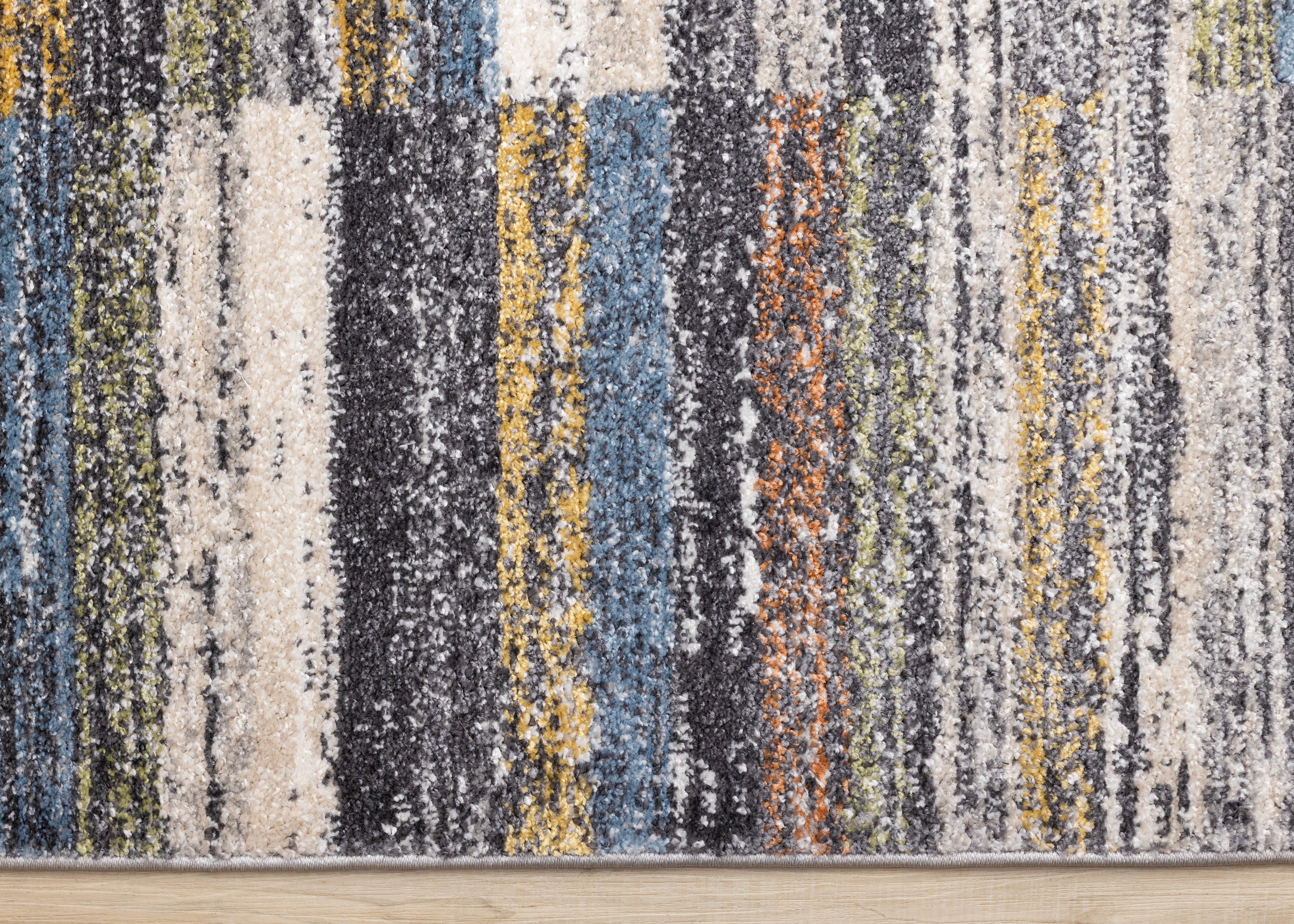 Swift Multi Distressed Columns Rug