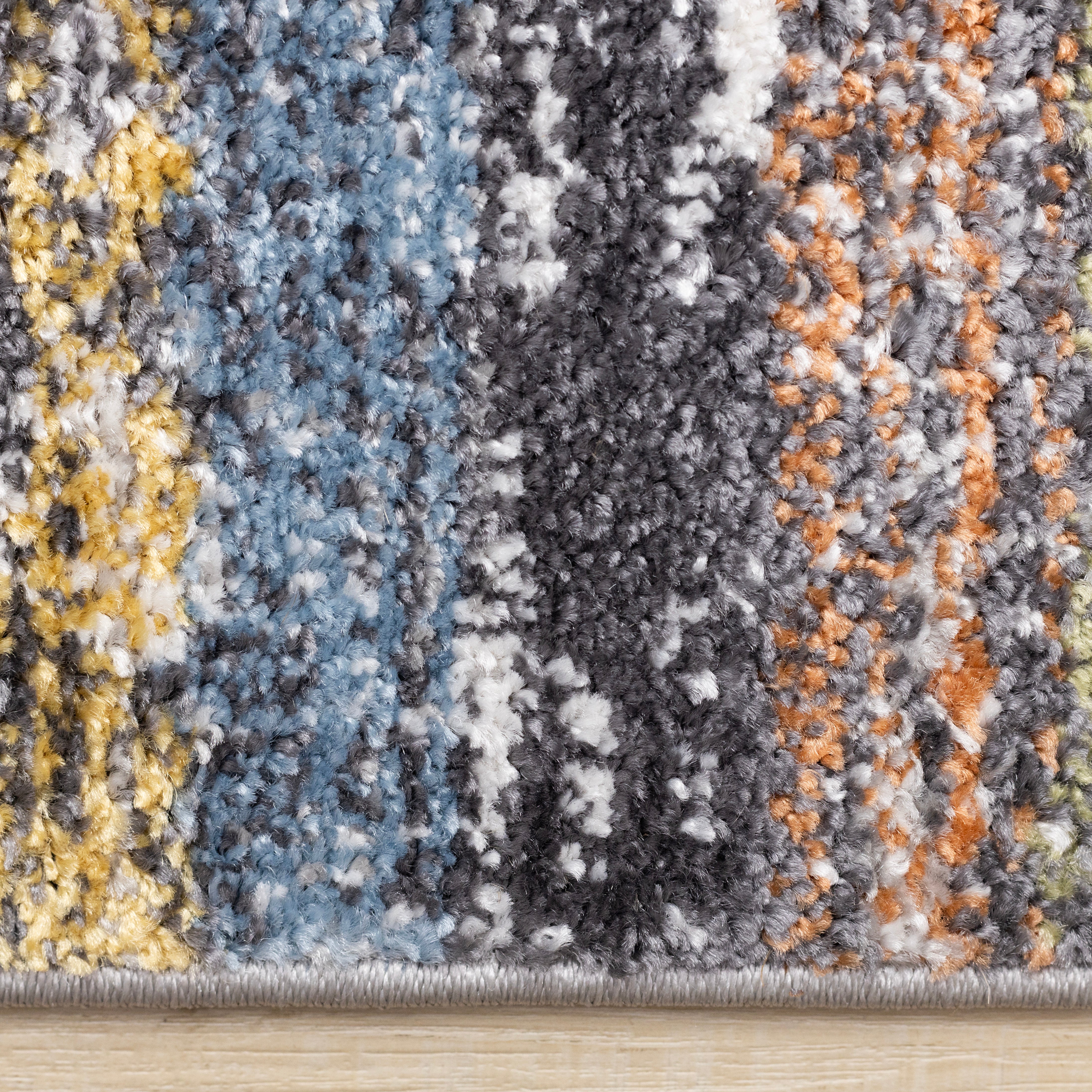Swift Multi Distressed Columns Rug