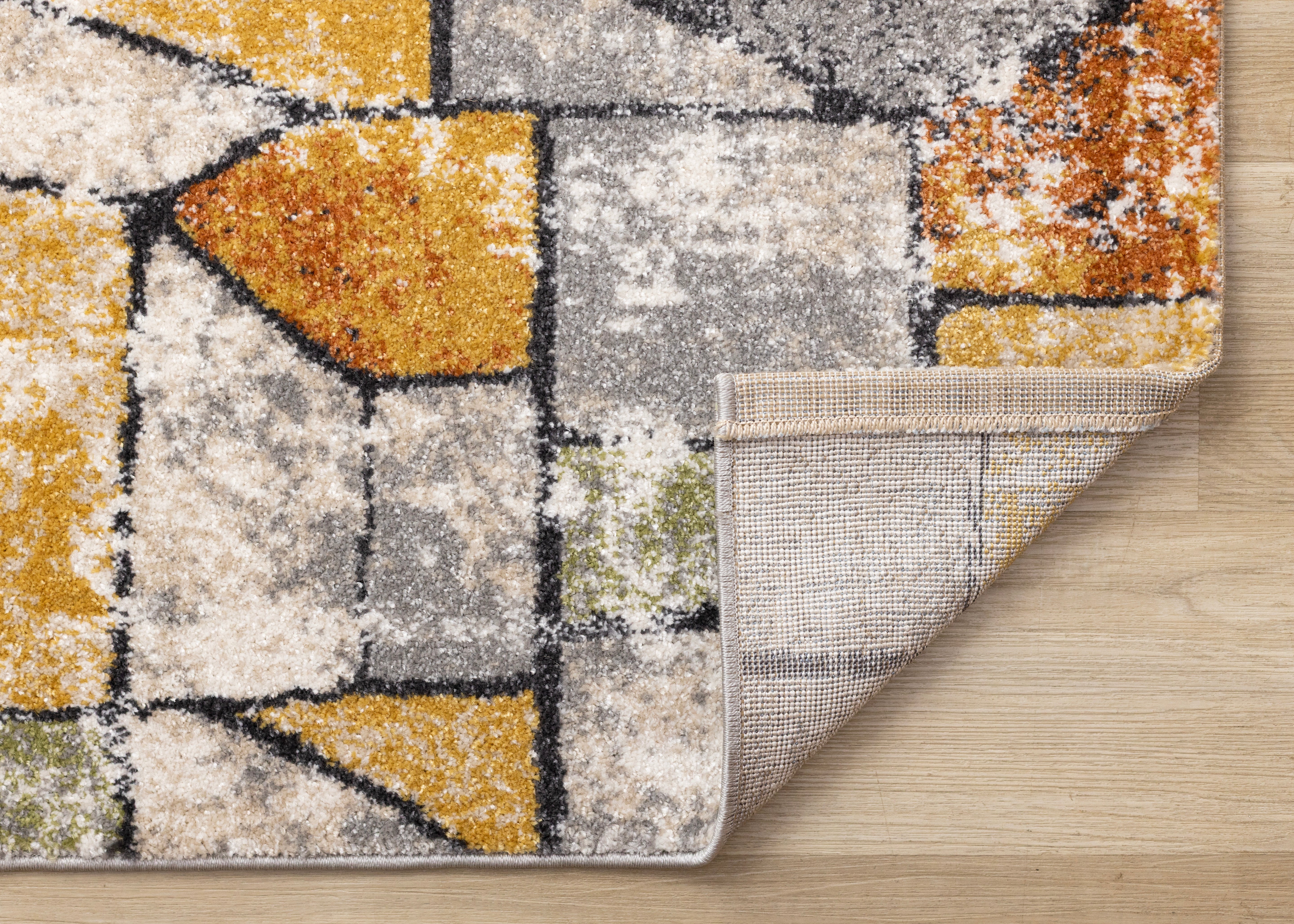 Swift Multi Stain Glass Design Rug