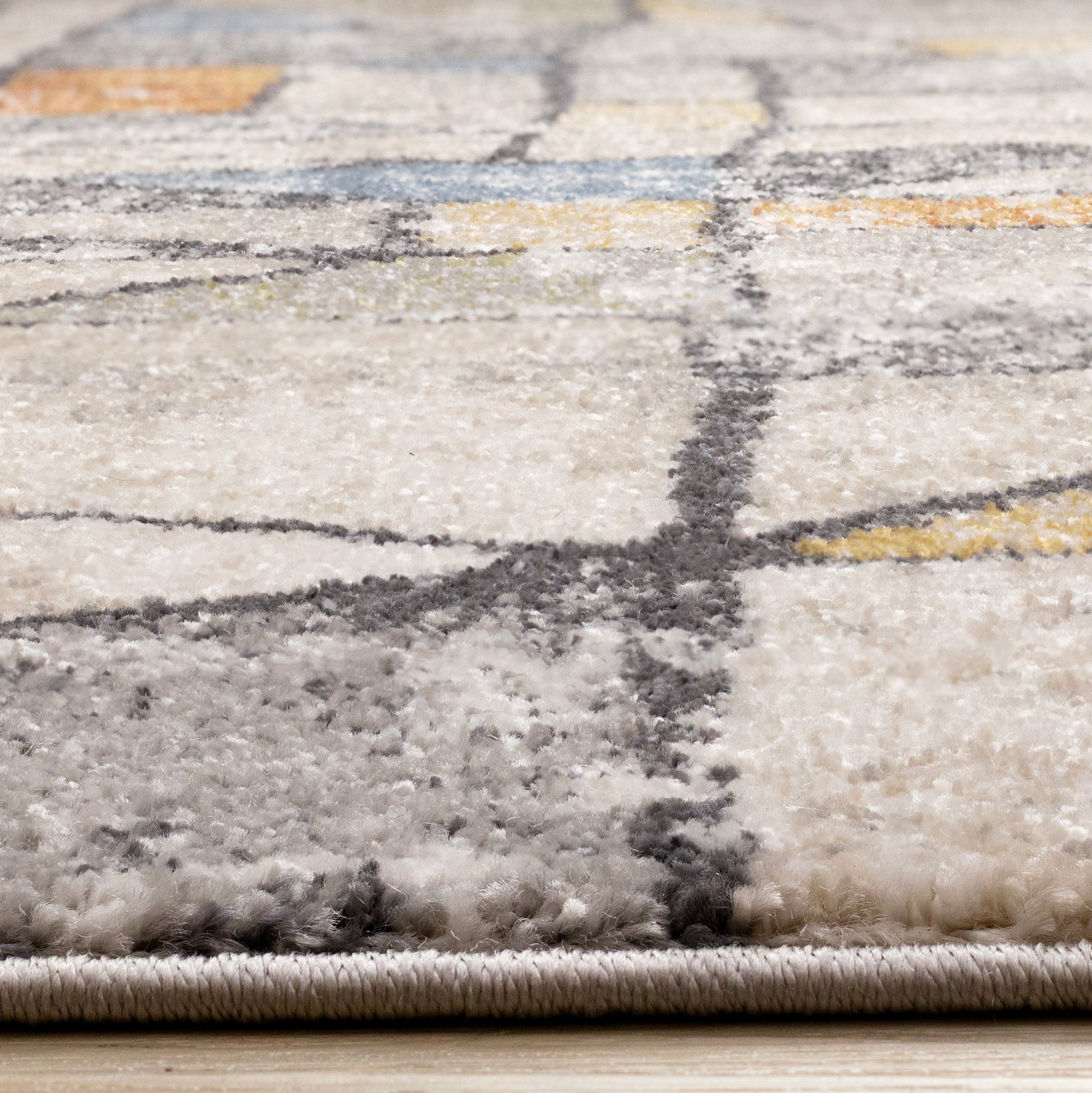 Swift Multi Stain Glass Design Rug