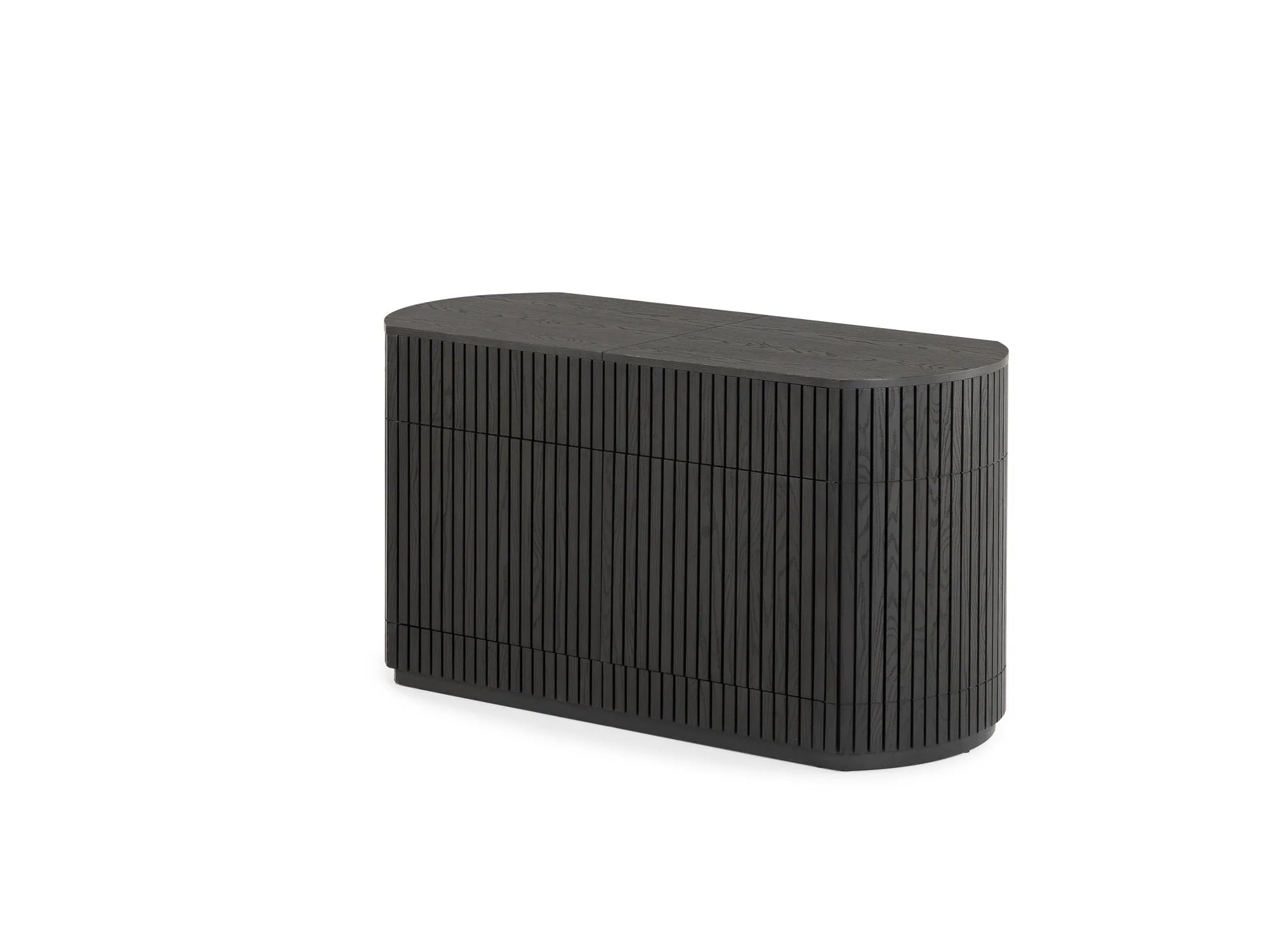 Transformer Round Sideboard - Panel Storage