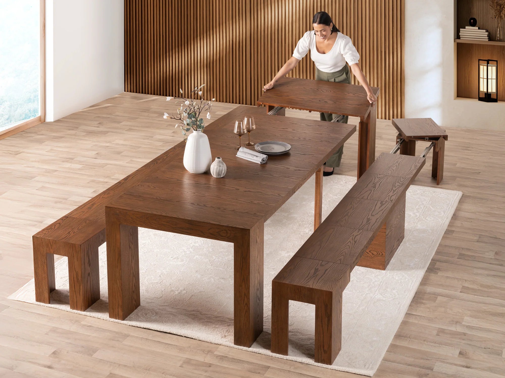 Transformer Dining Set - The Gathering | Table, 2x Bench