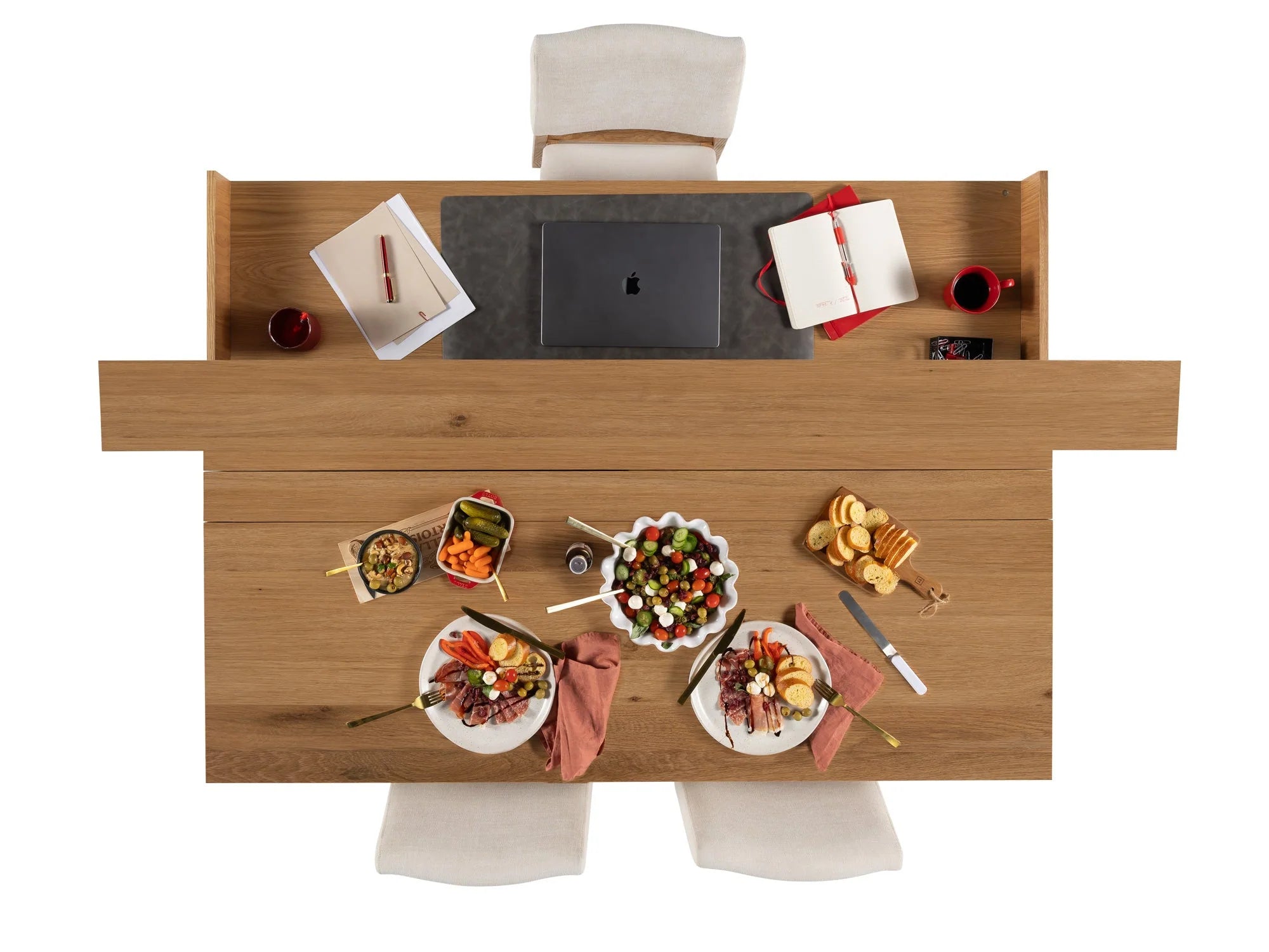 Transformer Table to Desk Double - The Savouring