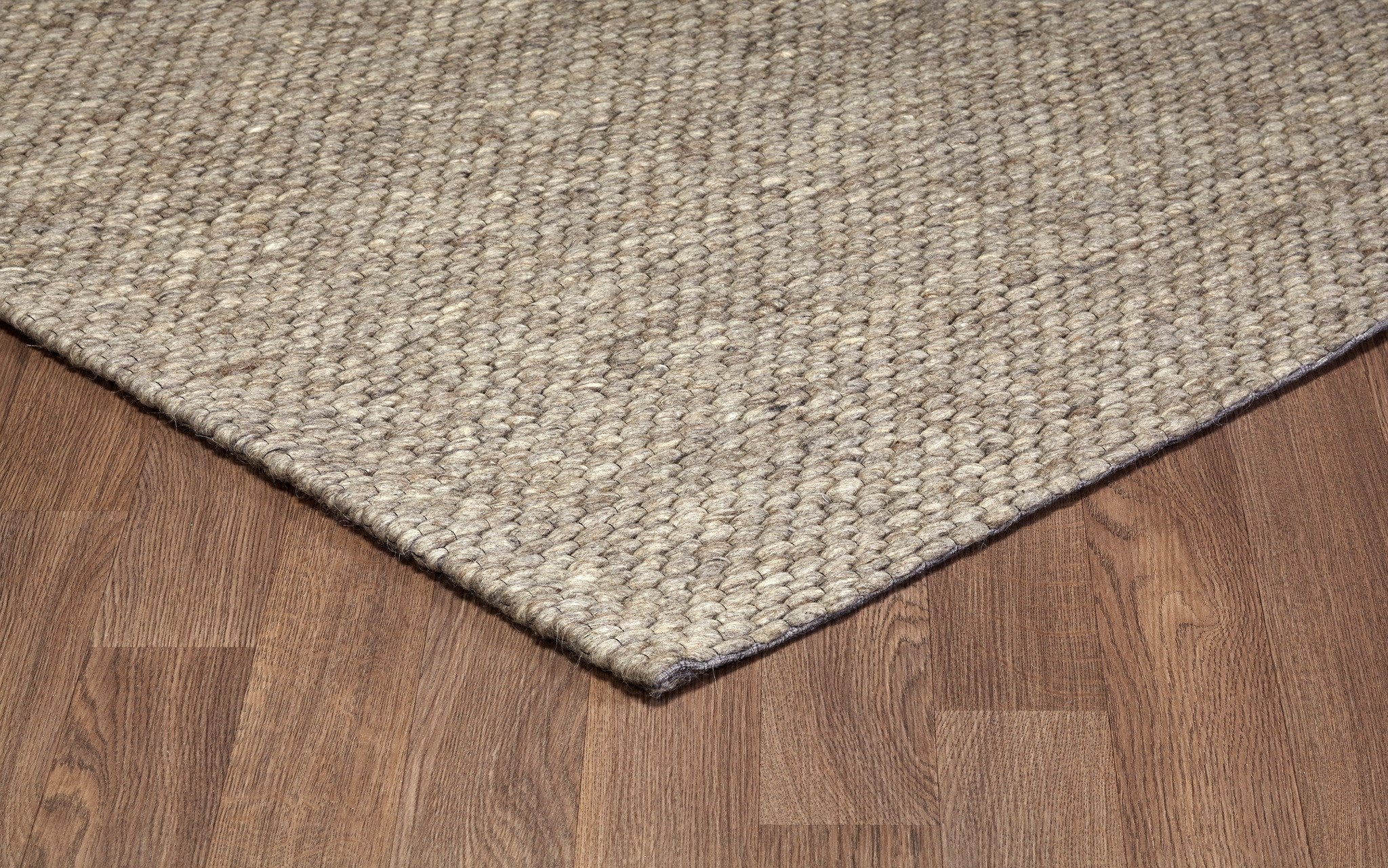 Chinook Handmade Wool Grey Rug CHIN-03-GREY