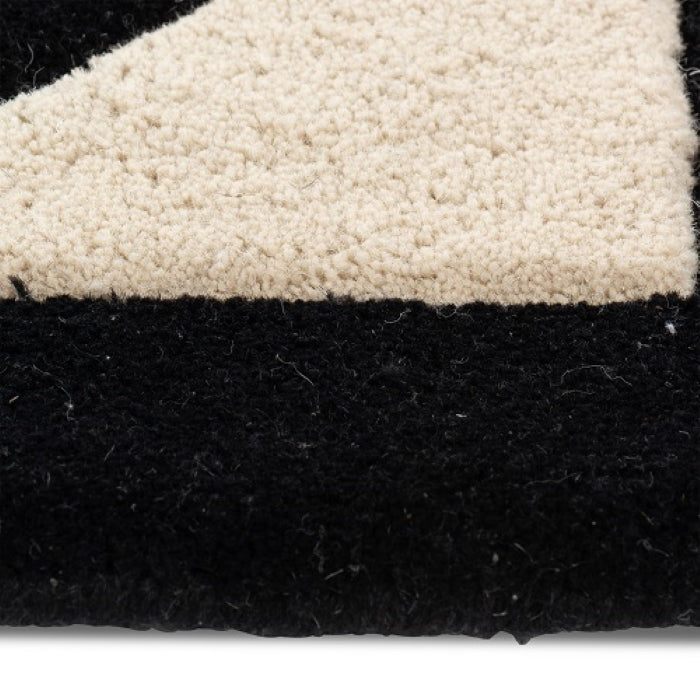 Abstract Hand Tufted Wool Area Rug by Viana