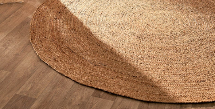 Juto Rounds Braided Jute Rug