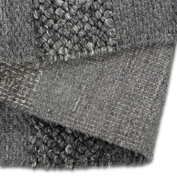 Hygge Hand Woven Charcoal Rug by Viana