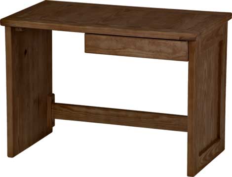 Pencil Drawer Desk, 42" Wide, By Crate Designs. 6439, 6492