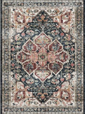 Brio Washable Non Slip Modern Rug BRI-1002