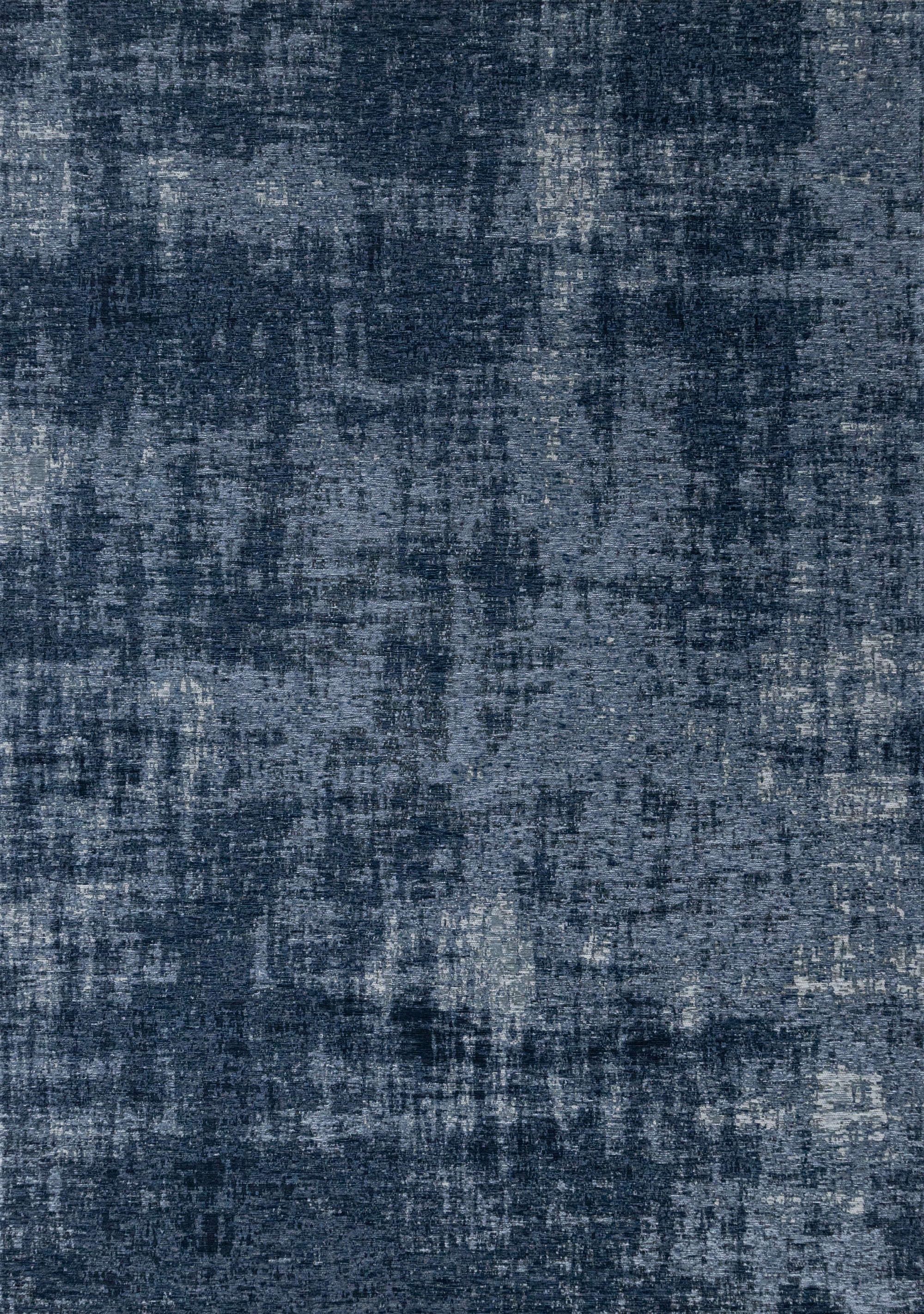 Cathedral Deep Blue Tree Bark Rug