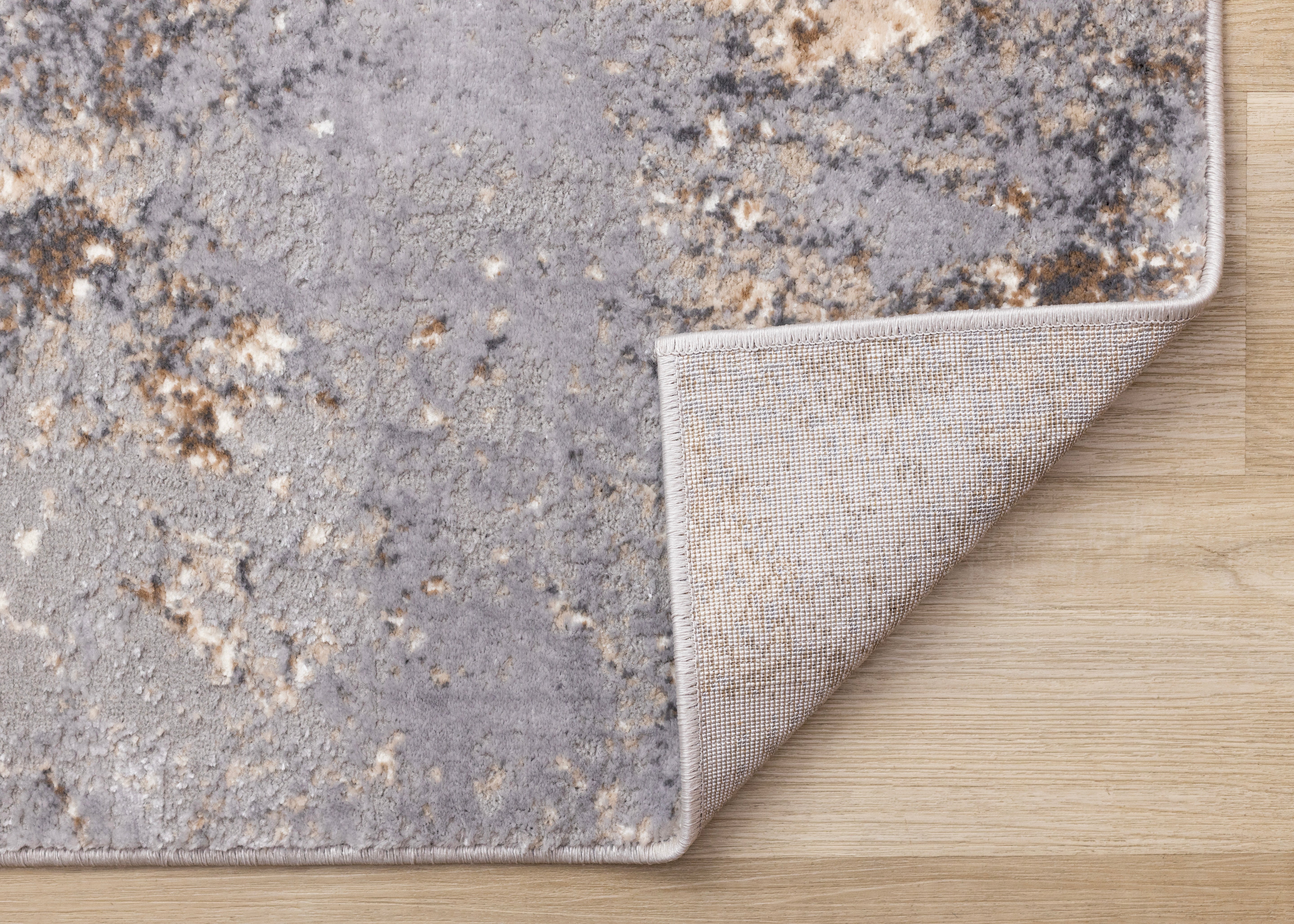Emory Taupe White Brown Granite Rug