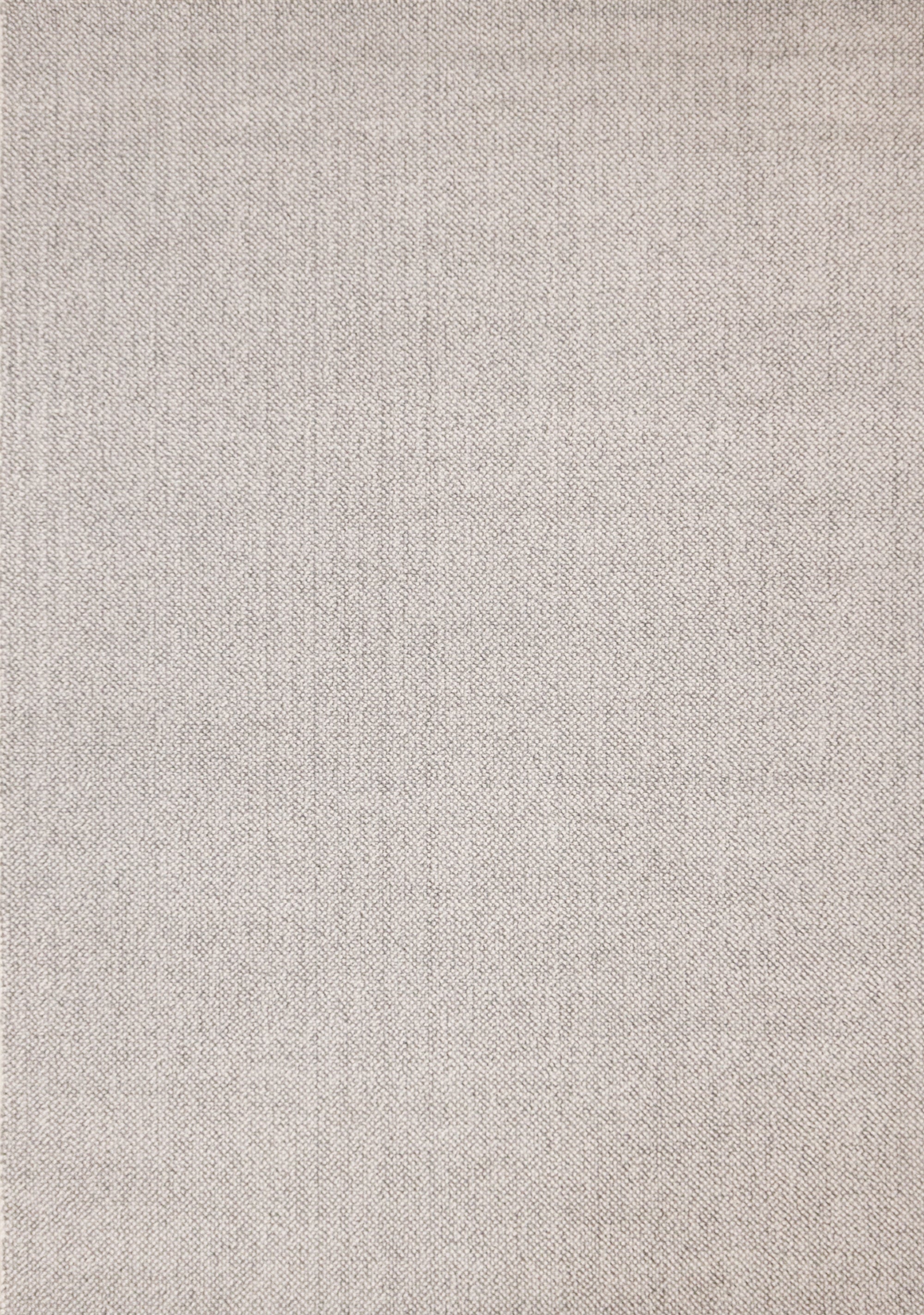 Inga Grey White High Loop Texture Rug