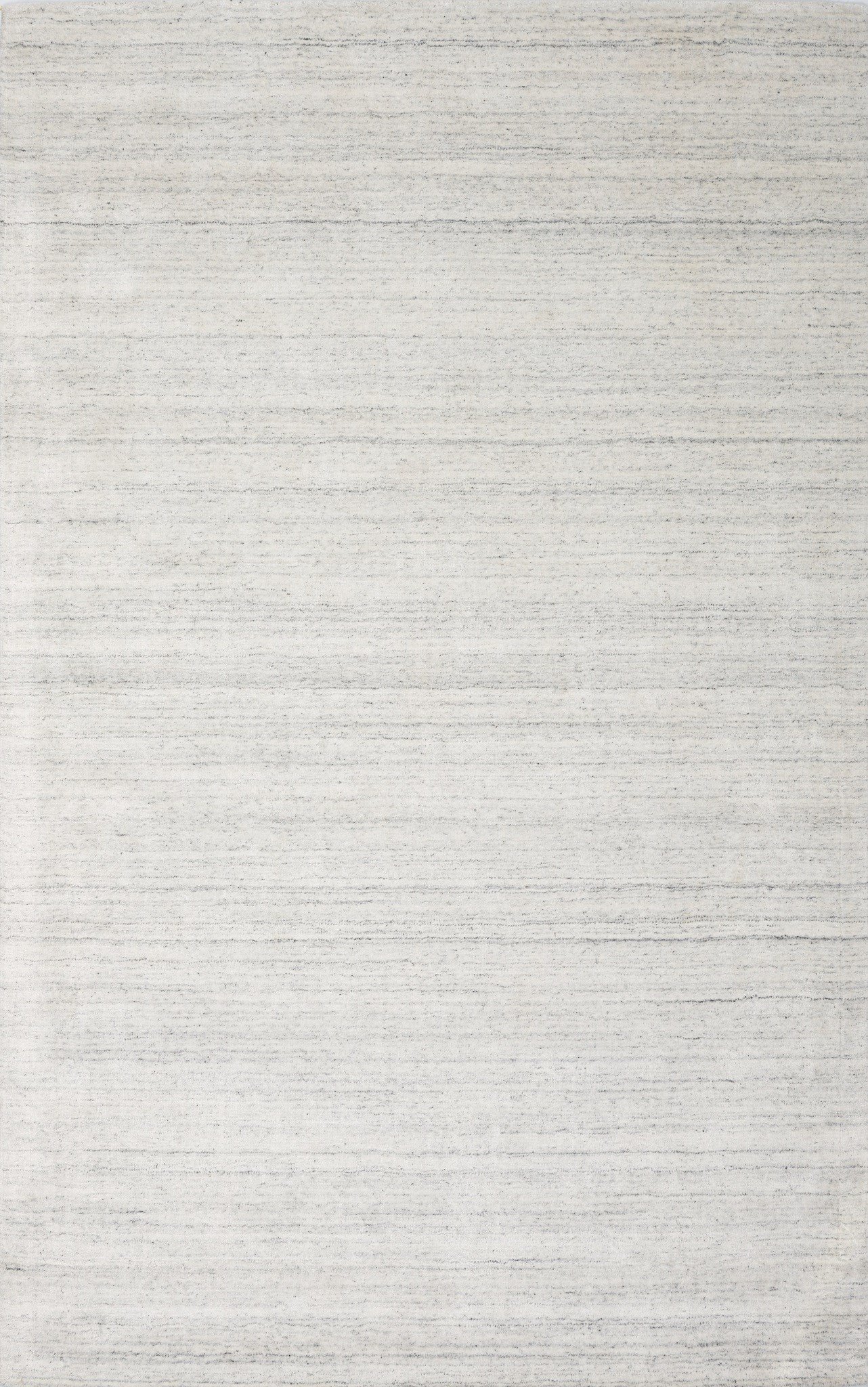 Luxe Hand Loomed Wool Viscose Ivory Rug