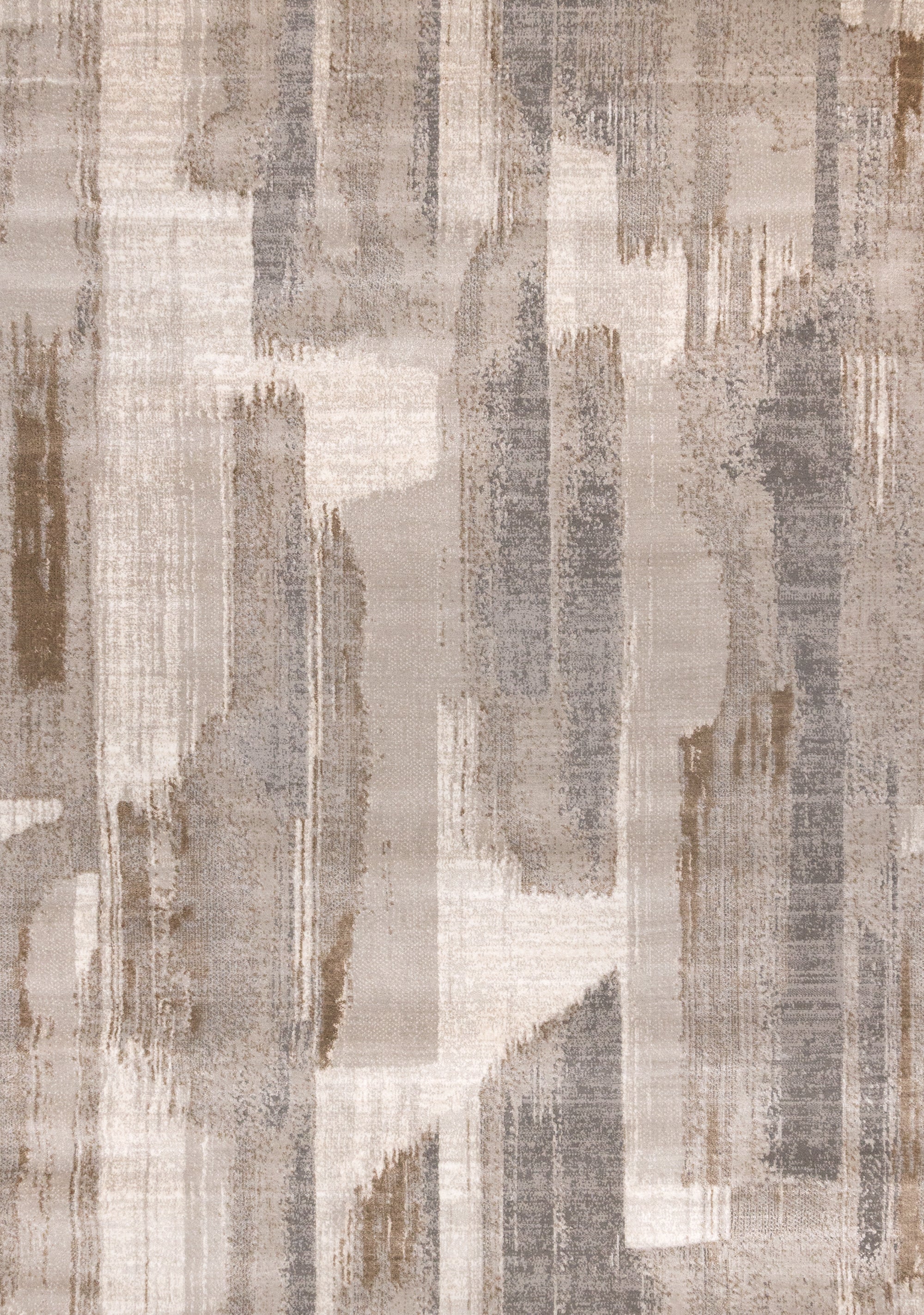 Legacy Taupe White Grey Beige Brush Strokes Design