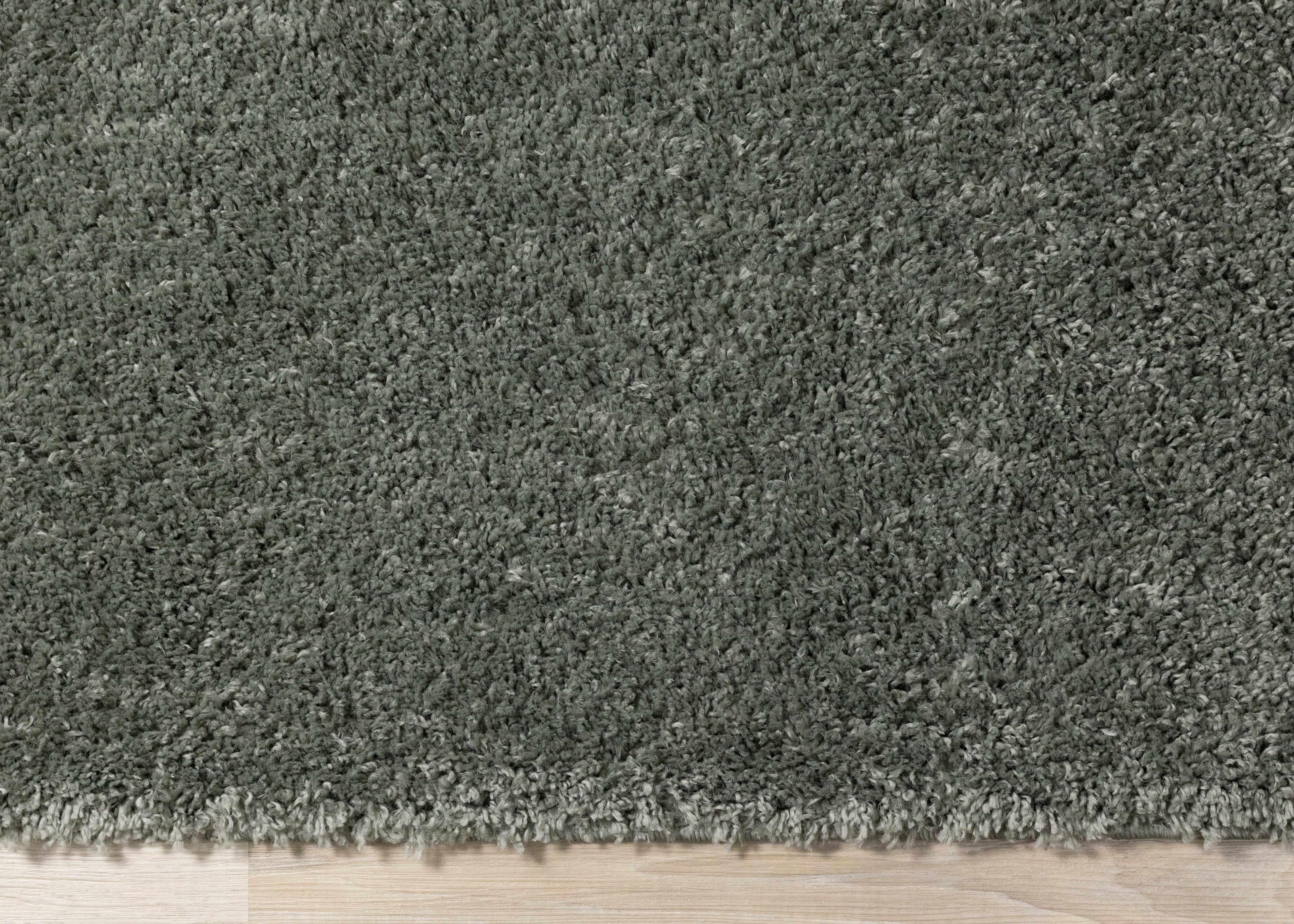Pascal Green Comfort Shag Rug