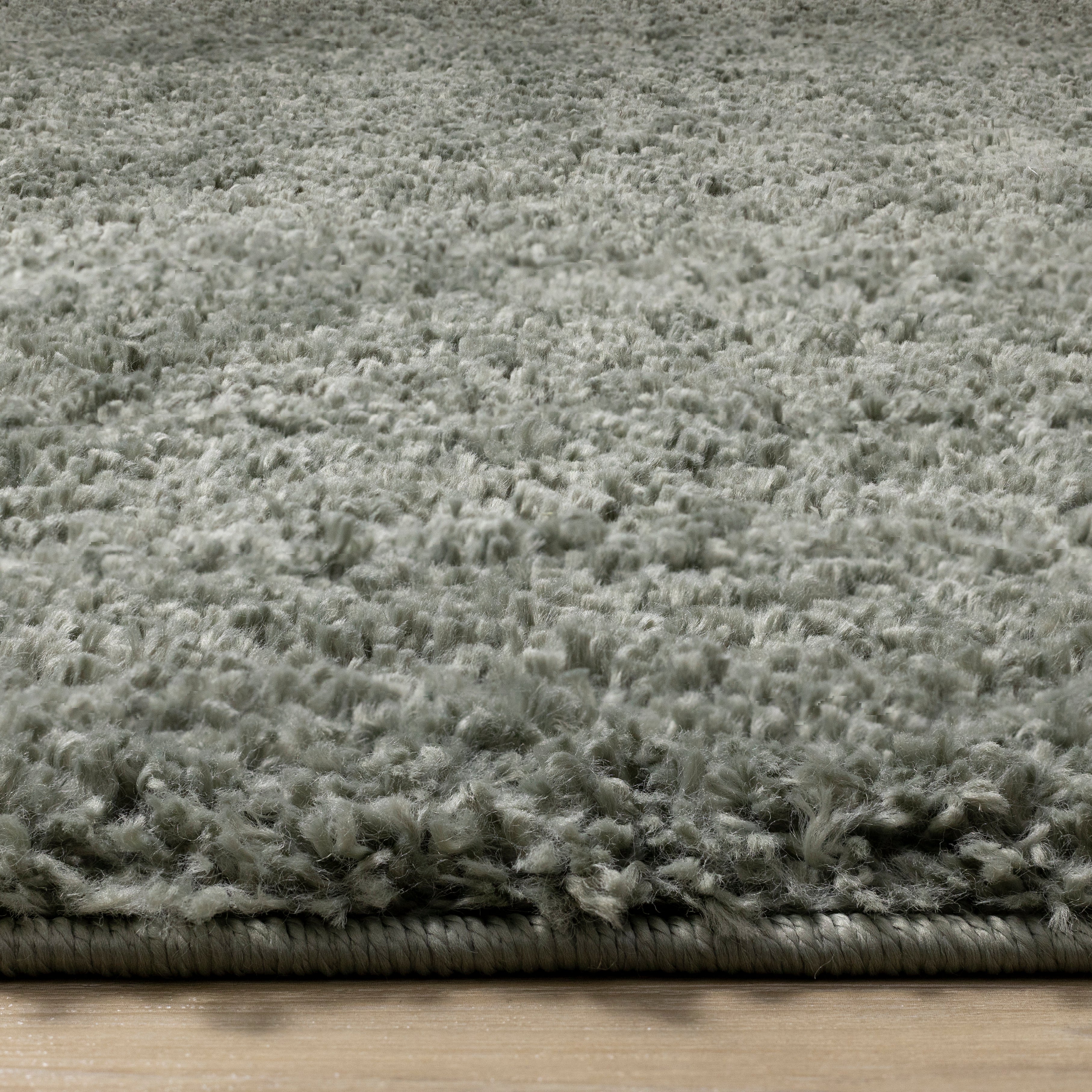 Pascal Green Comfort Shag Rug