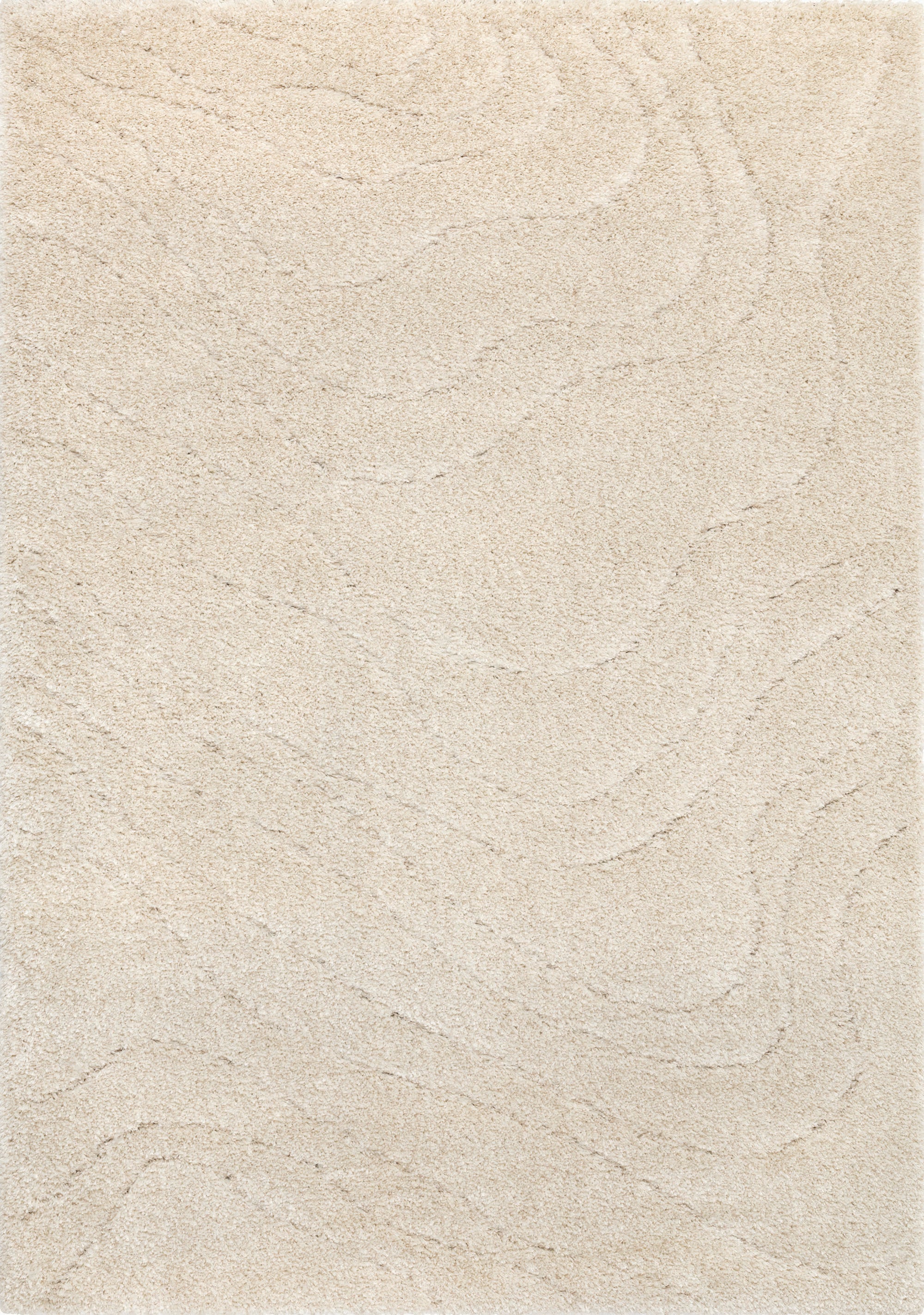 Roman Cream Soft Touch Wood Grain Rug