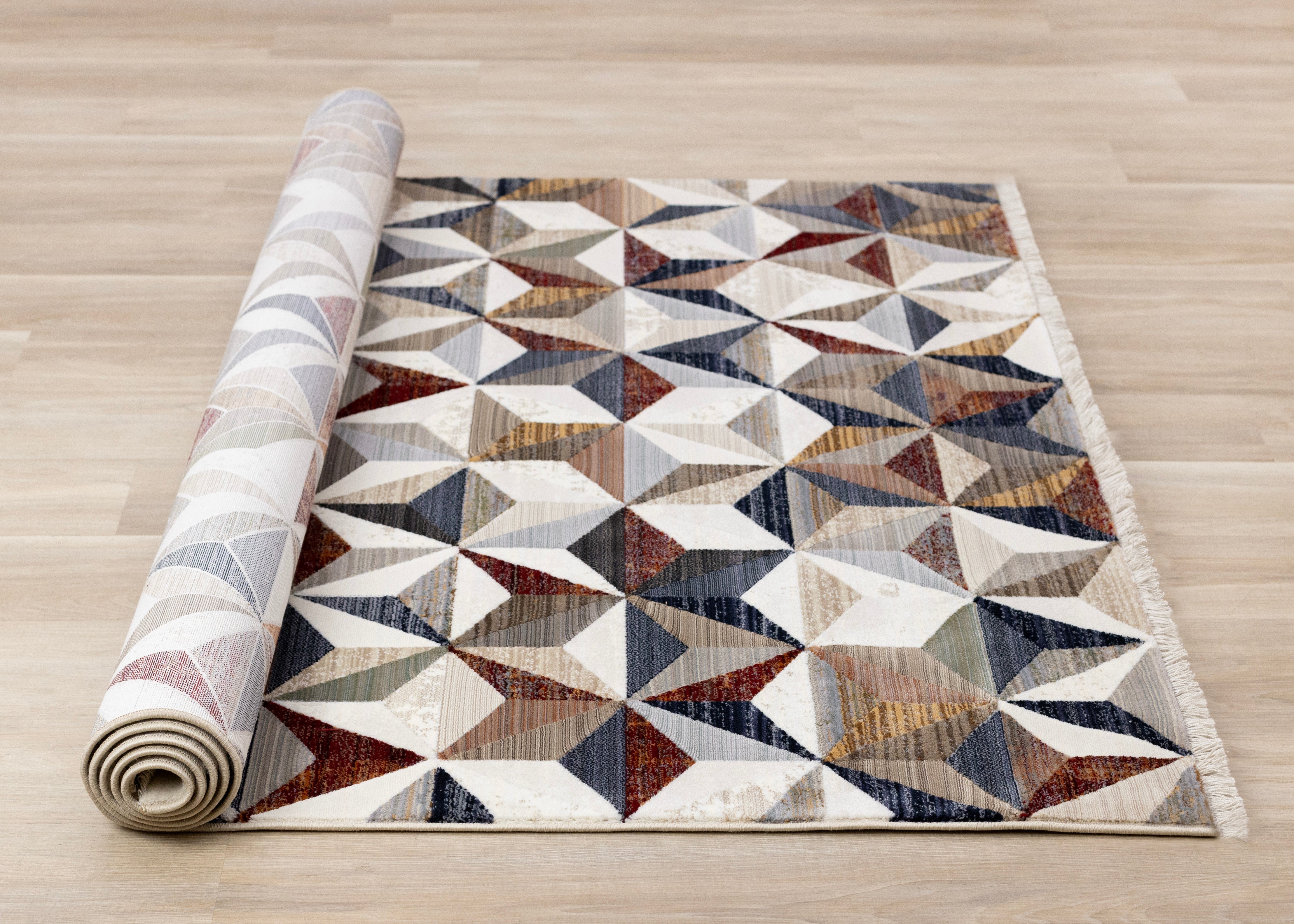 Samira Geometric Star Rug