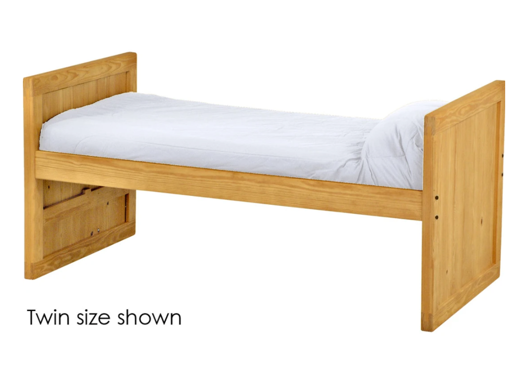 Captain's Day Bed, Queen, 39" Headboard and Footboard By Crate Designs. 4512