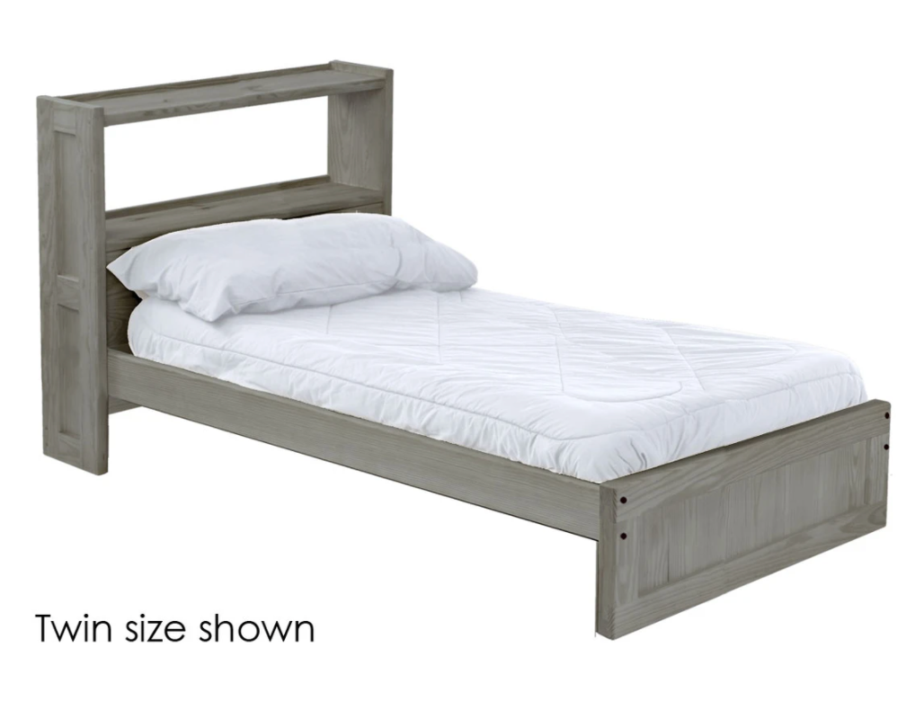 Bookcase Bed, King, By Crate Designs. 4636