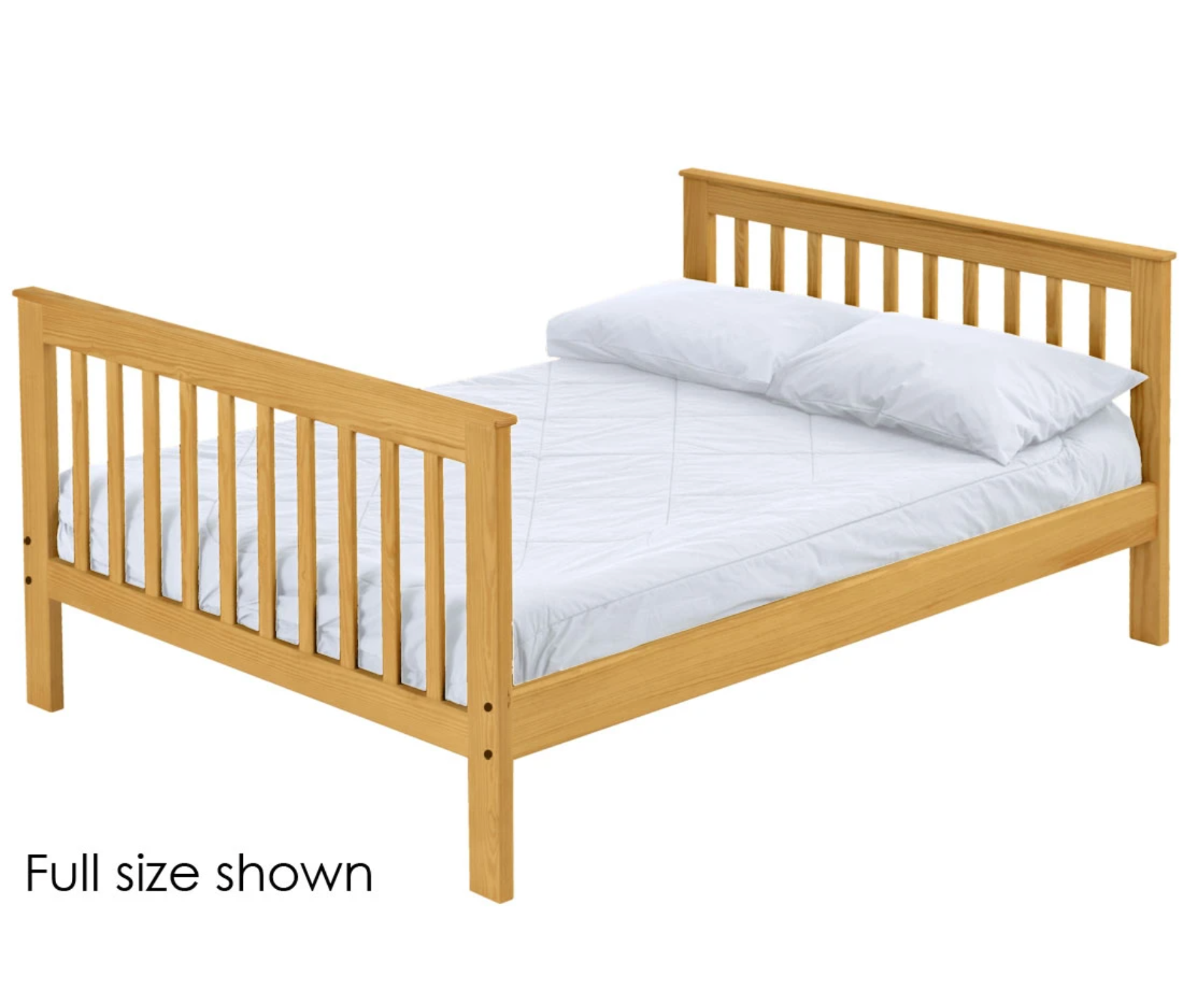 Mission Lower Bunk Bed, Queen, By Crate Designs. 4728