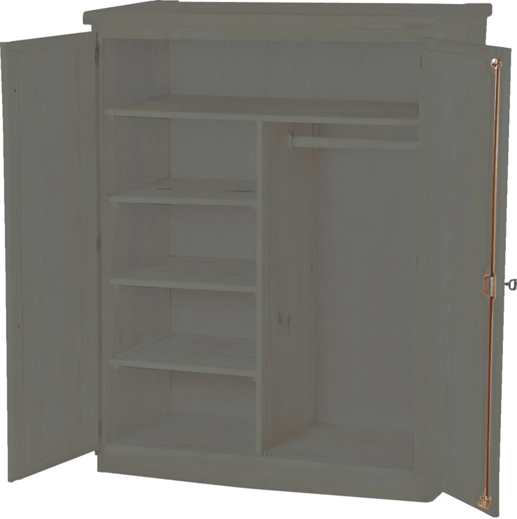 Armoire, Small Combo, By Crate Designs. 7116B