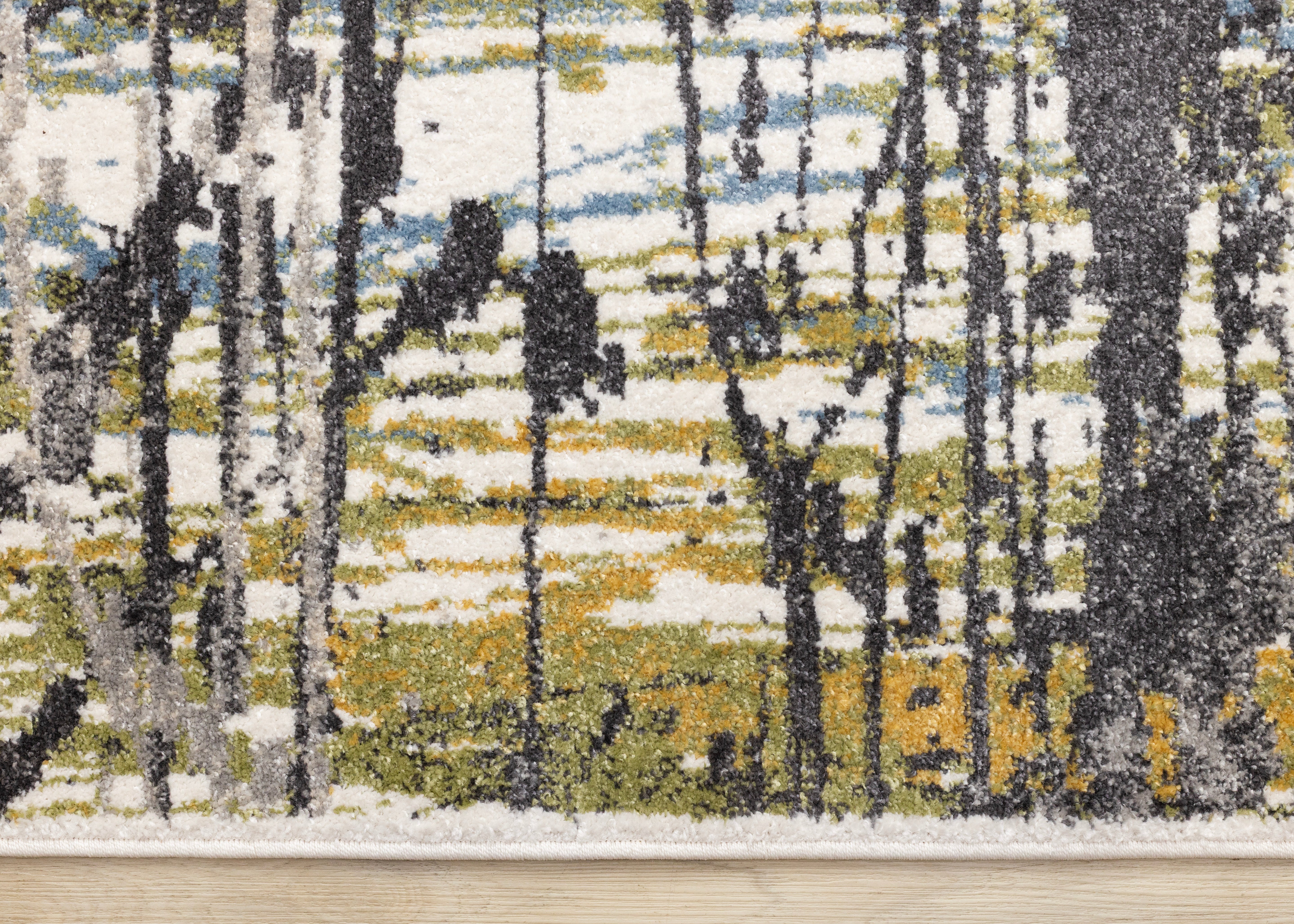Swift Blue Yellow Green Grey Paint Splatter