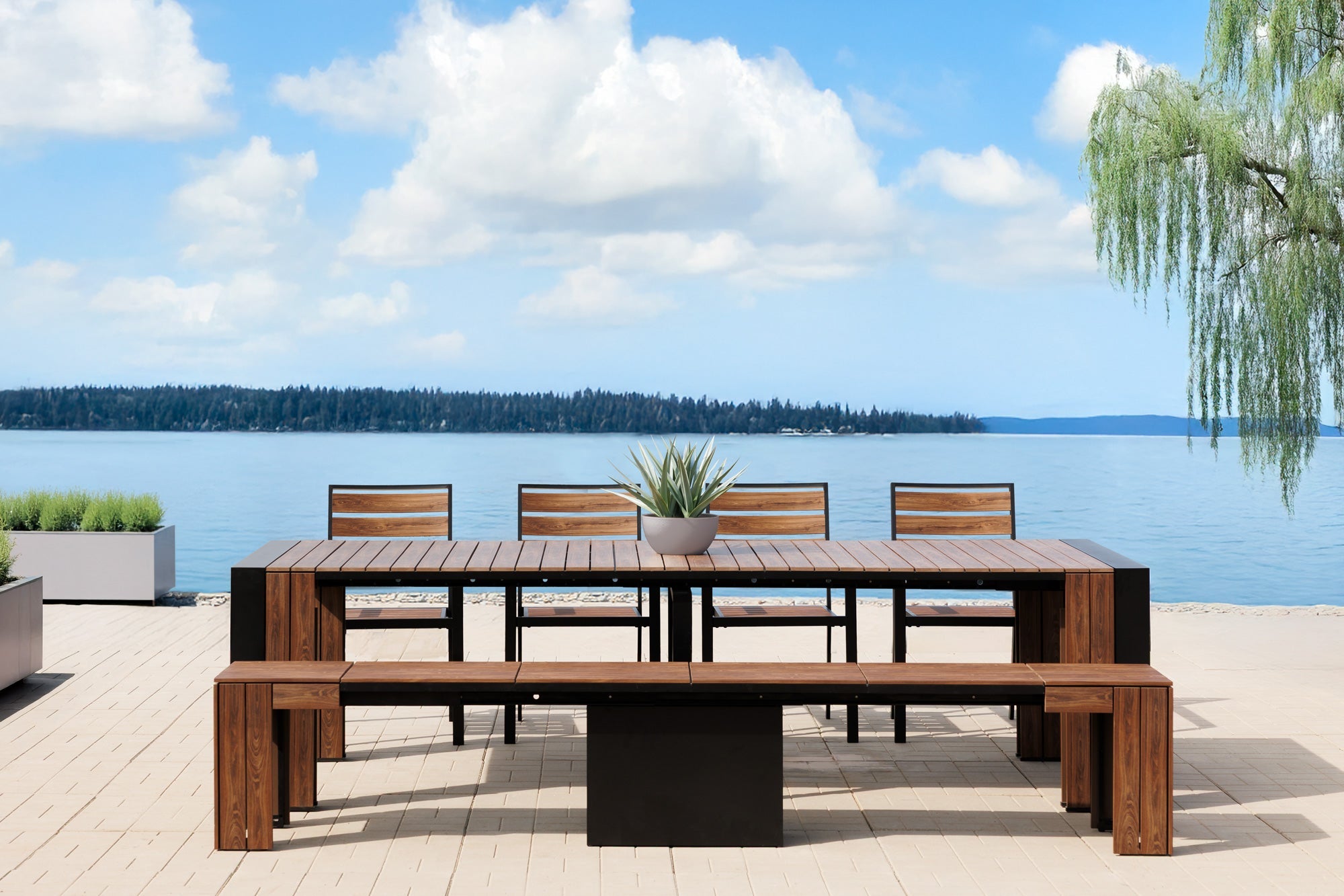 The Transformer Outdoor Dining Set – The Host