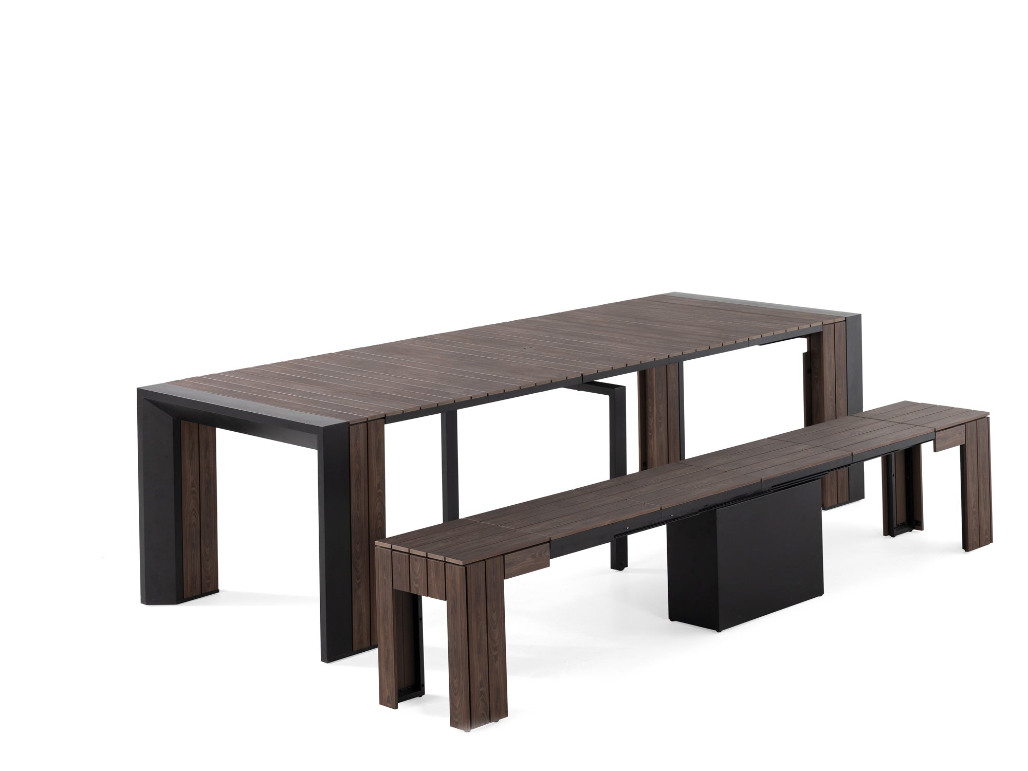 Transformer Outdoor Dining Set - The Practical | Table, Transformer Bench