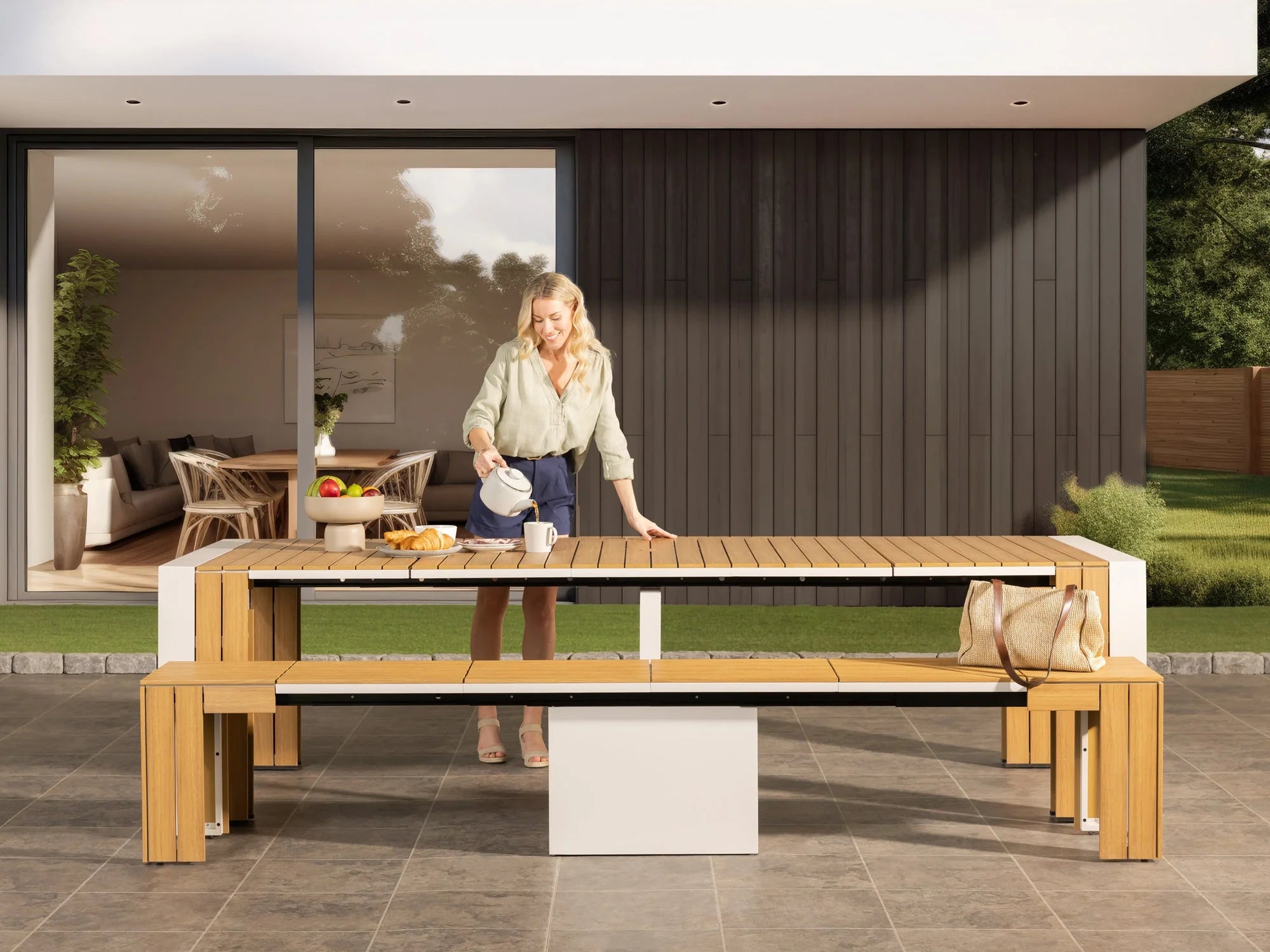 Transformer Outdoor Dining Table