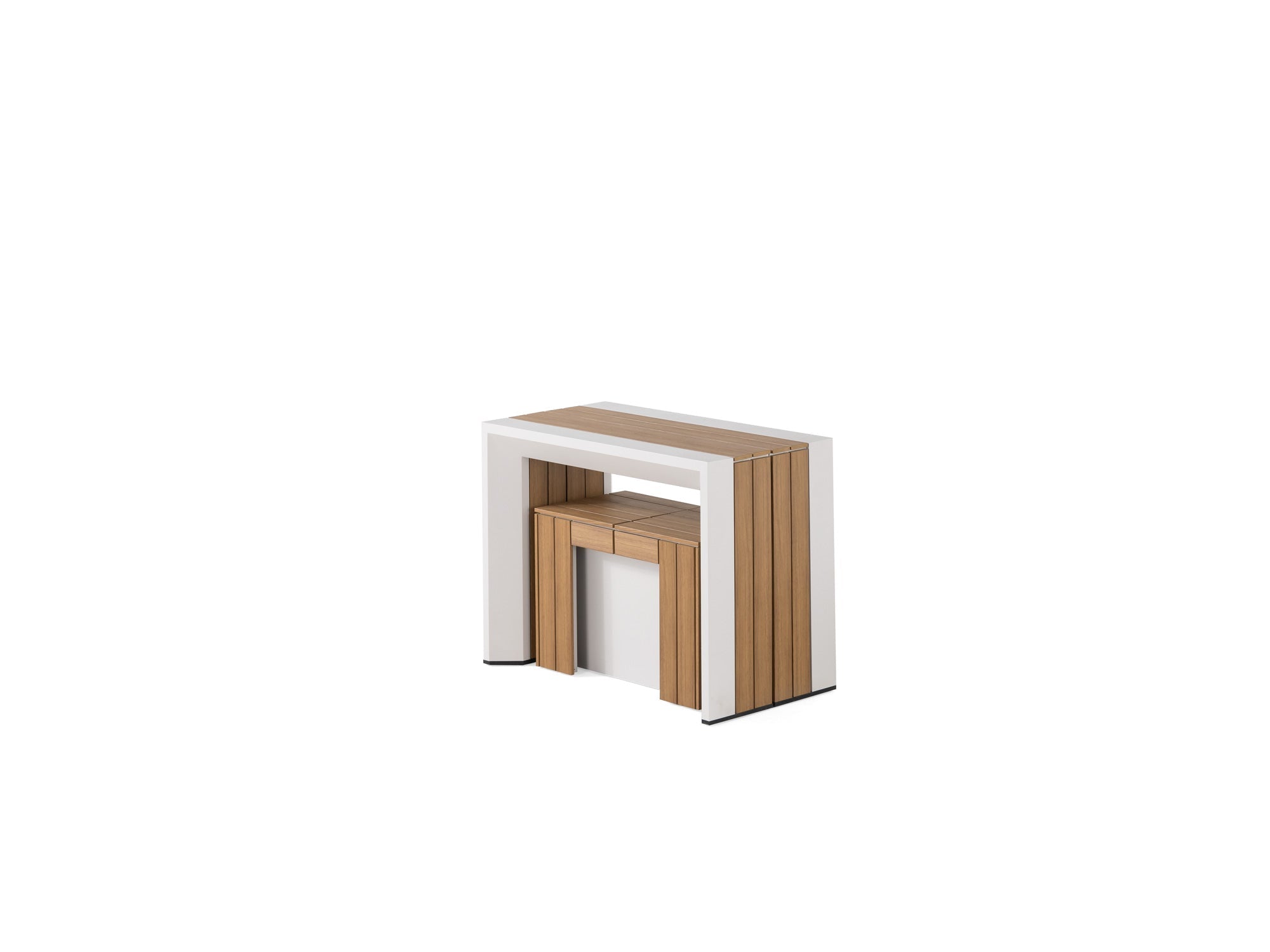 Transformer Outdoor Dining Set - The Practical | Table, Transformer Bench